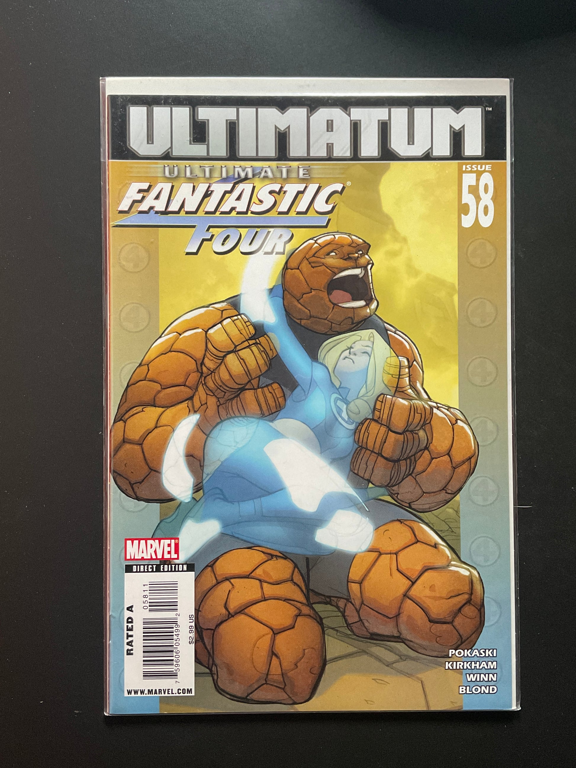 Ultimate Fantastic Four 58 Marvel Comics 2009 Ultimatum Tie-In