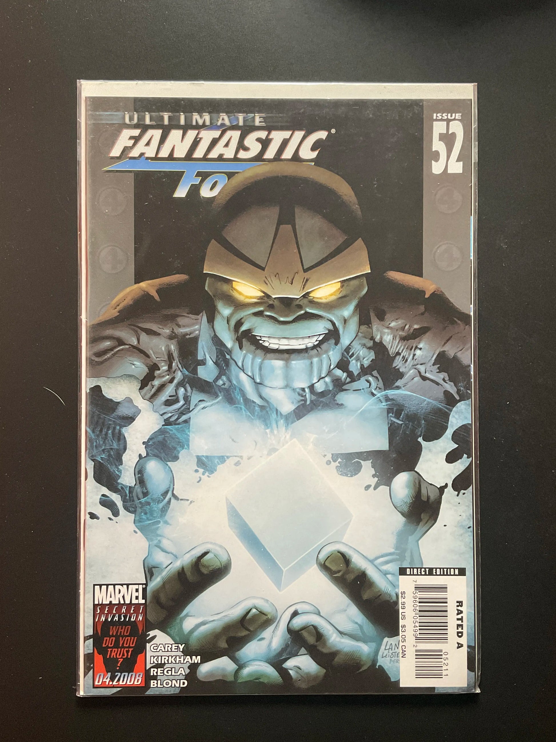 Ultimate Fantastic Four 52 Marvel 2008 Secret Invasion