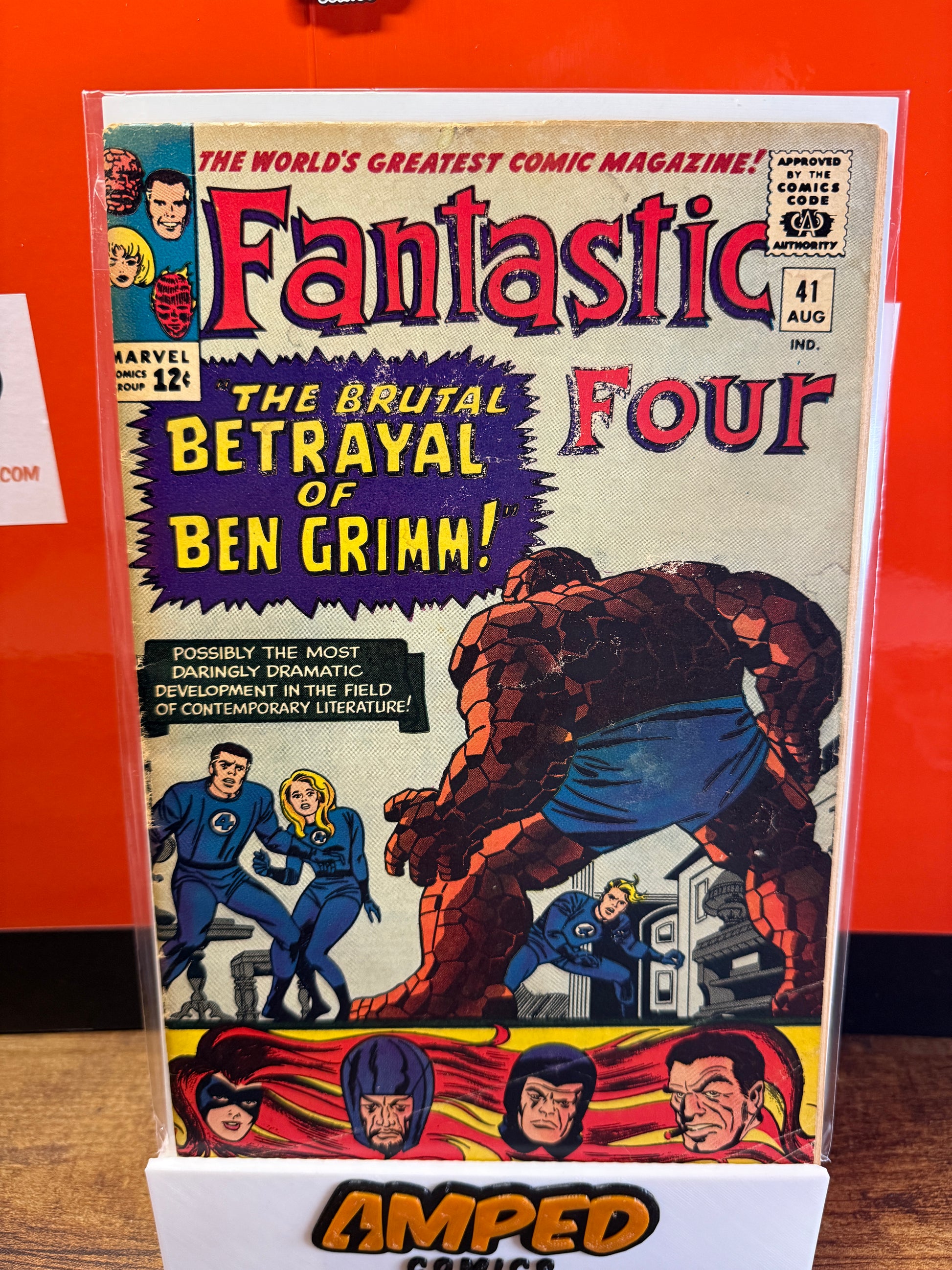 Fantastic Four #41 Marvel🔑3rd app Frightful Four LOW GRADE