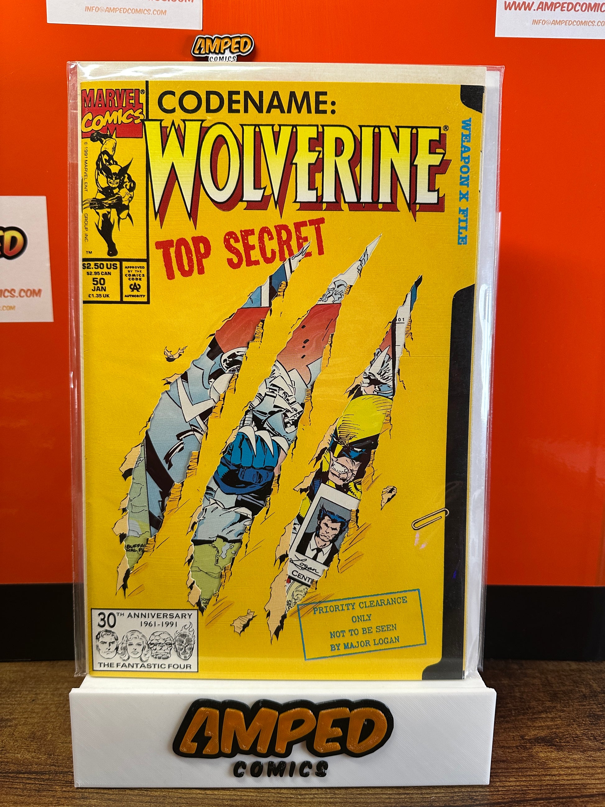 Codename: Wolverine #50 Marvel Comics DIE-CUT COVER
