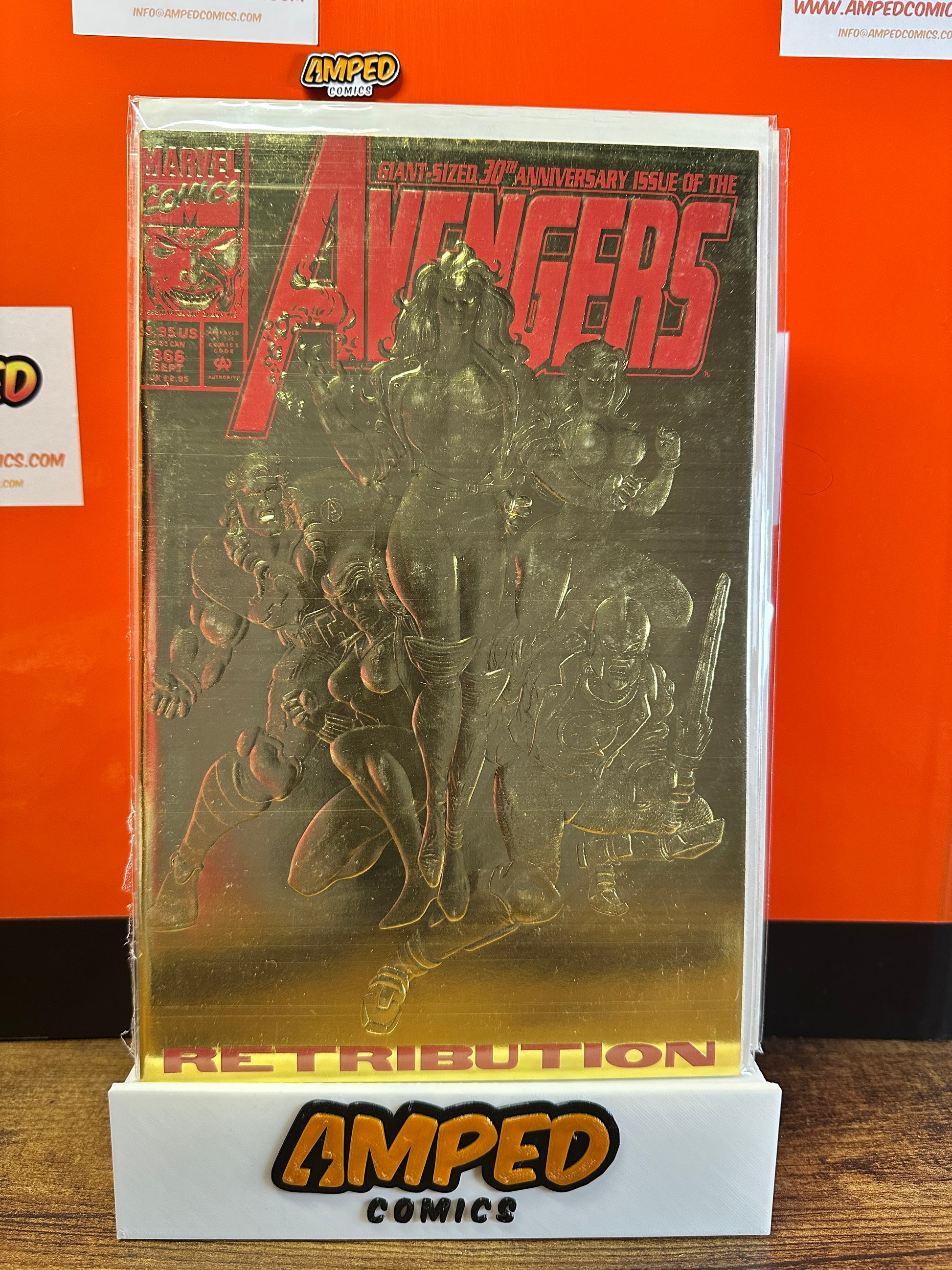 Avengers #363 Marvel Comics GOLD FOIL COVER