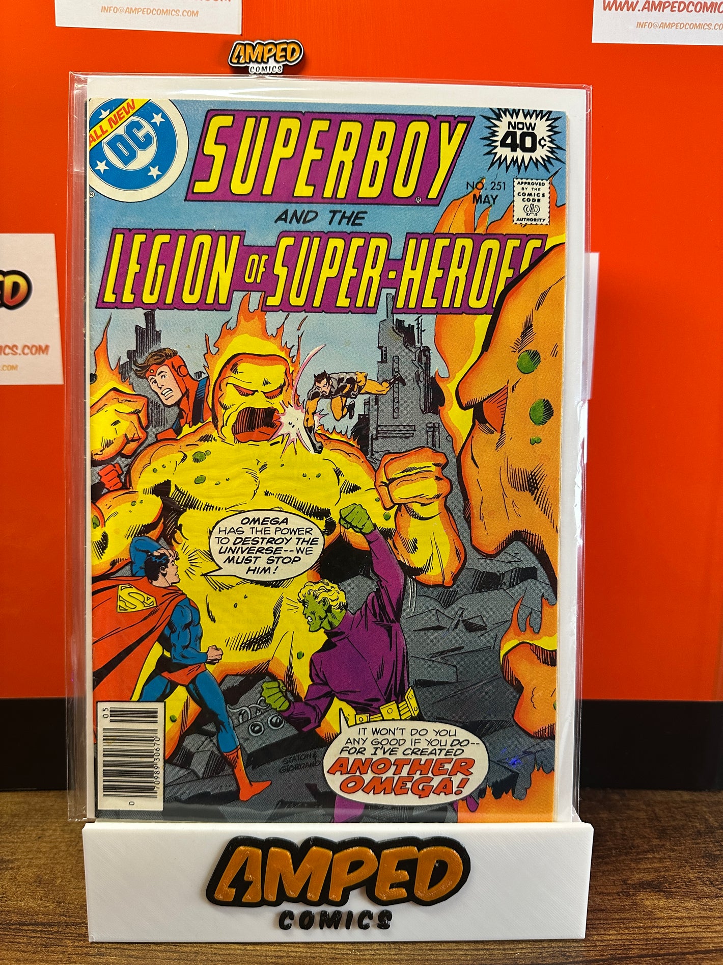 Superboy and the Legion of Super-Heroes #251 DC Comics