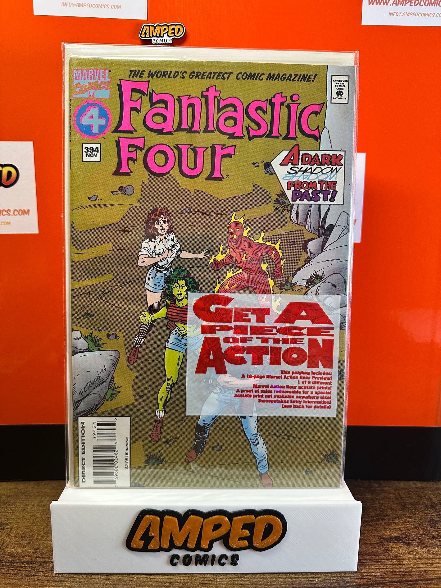 Fantastic Four #394 Marvel Comics OPEN POLYBAG