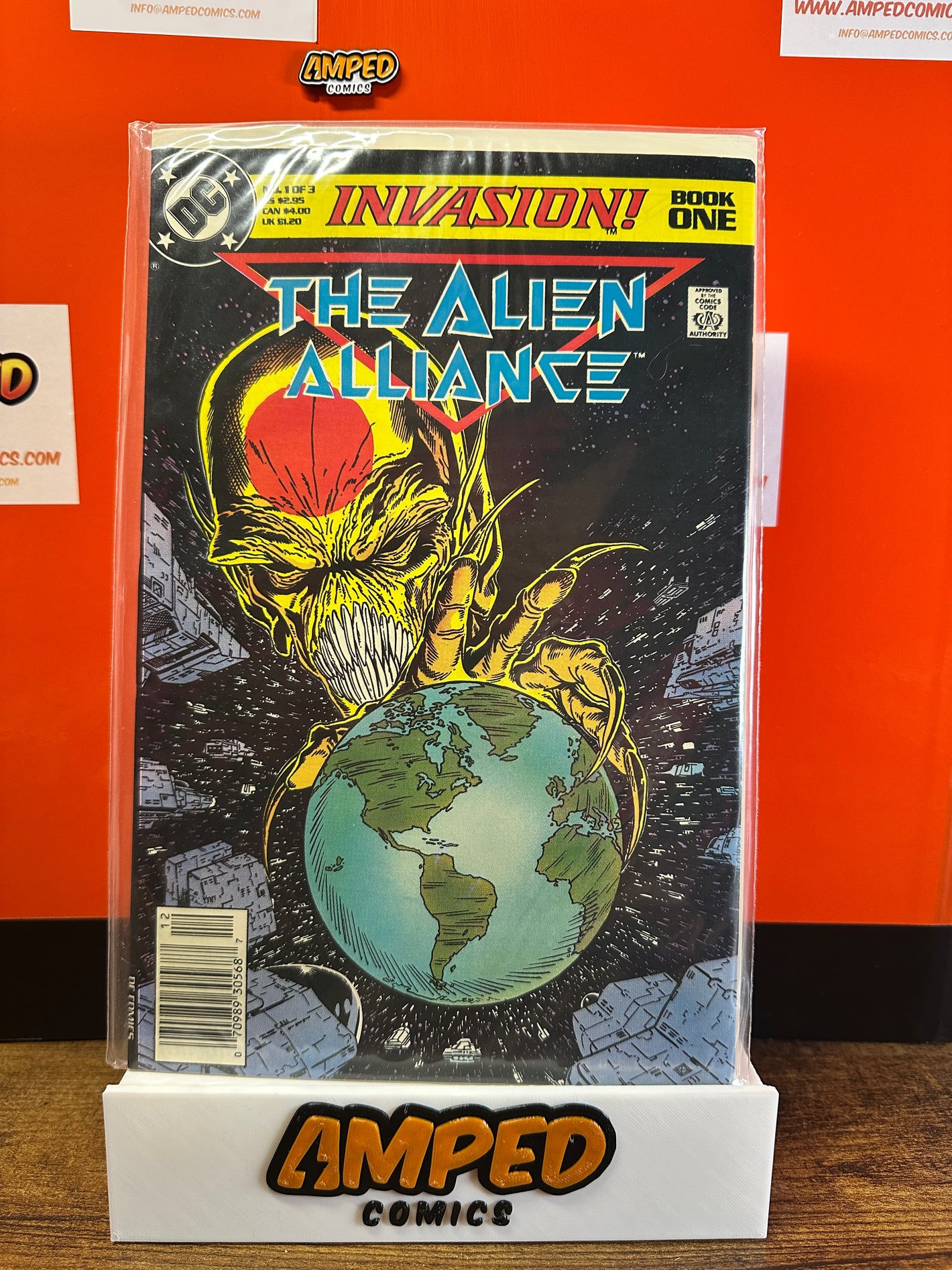 Invasion The Alien Alliance Book One DC Comics 1988