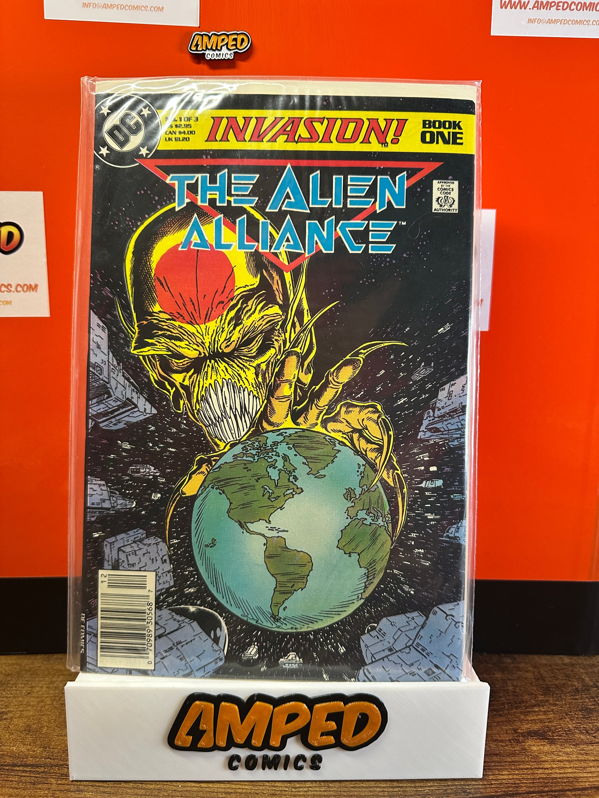 Invasion The Alien Alliance Book One DC Comics 1988