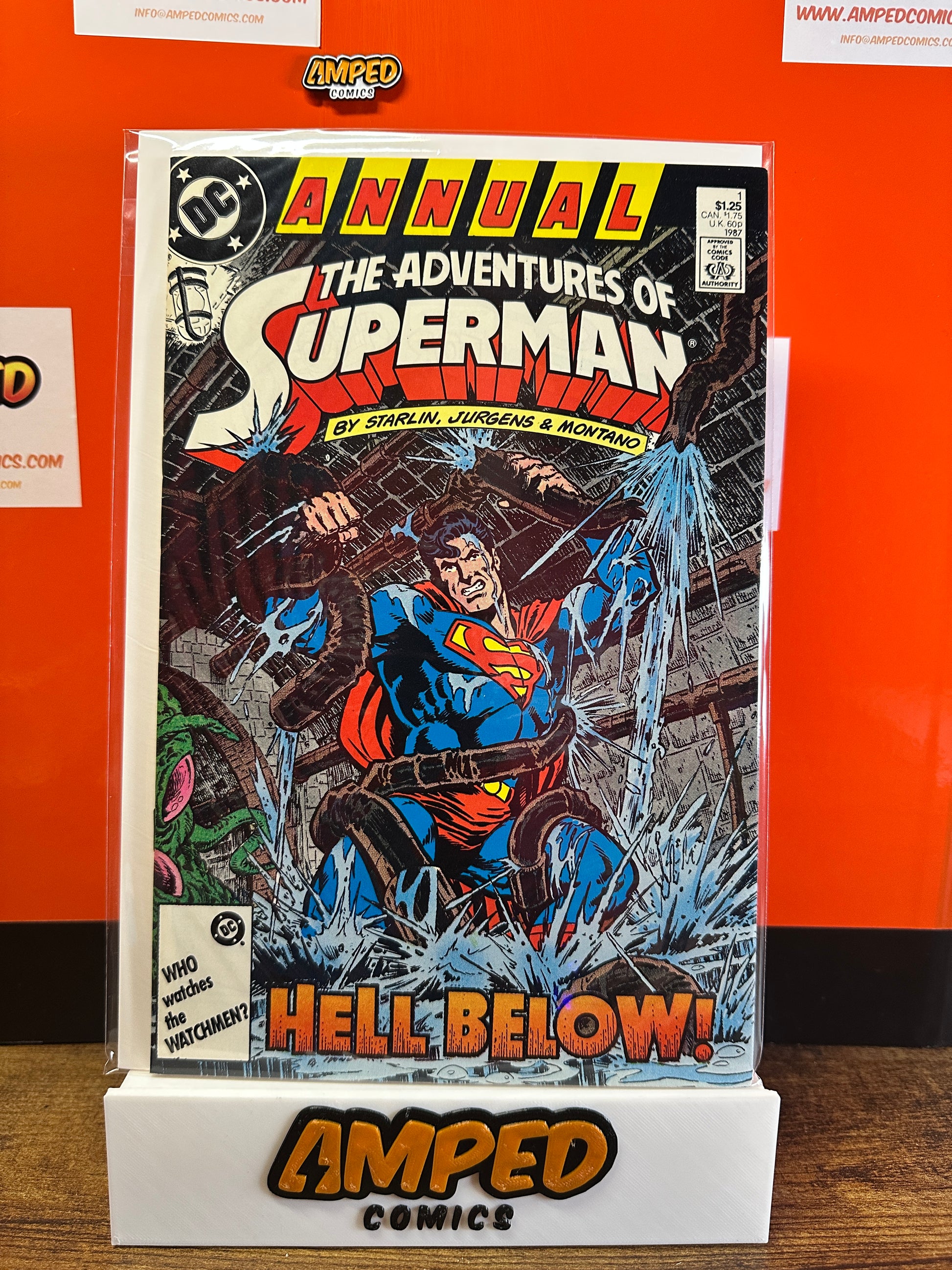 The Adventures of Superman Annual 1 DC Comics 1987