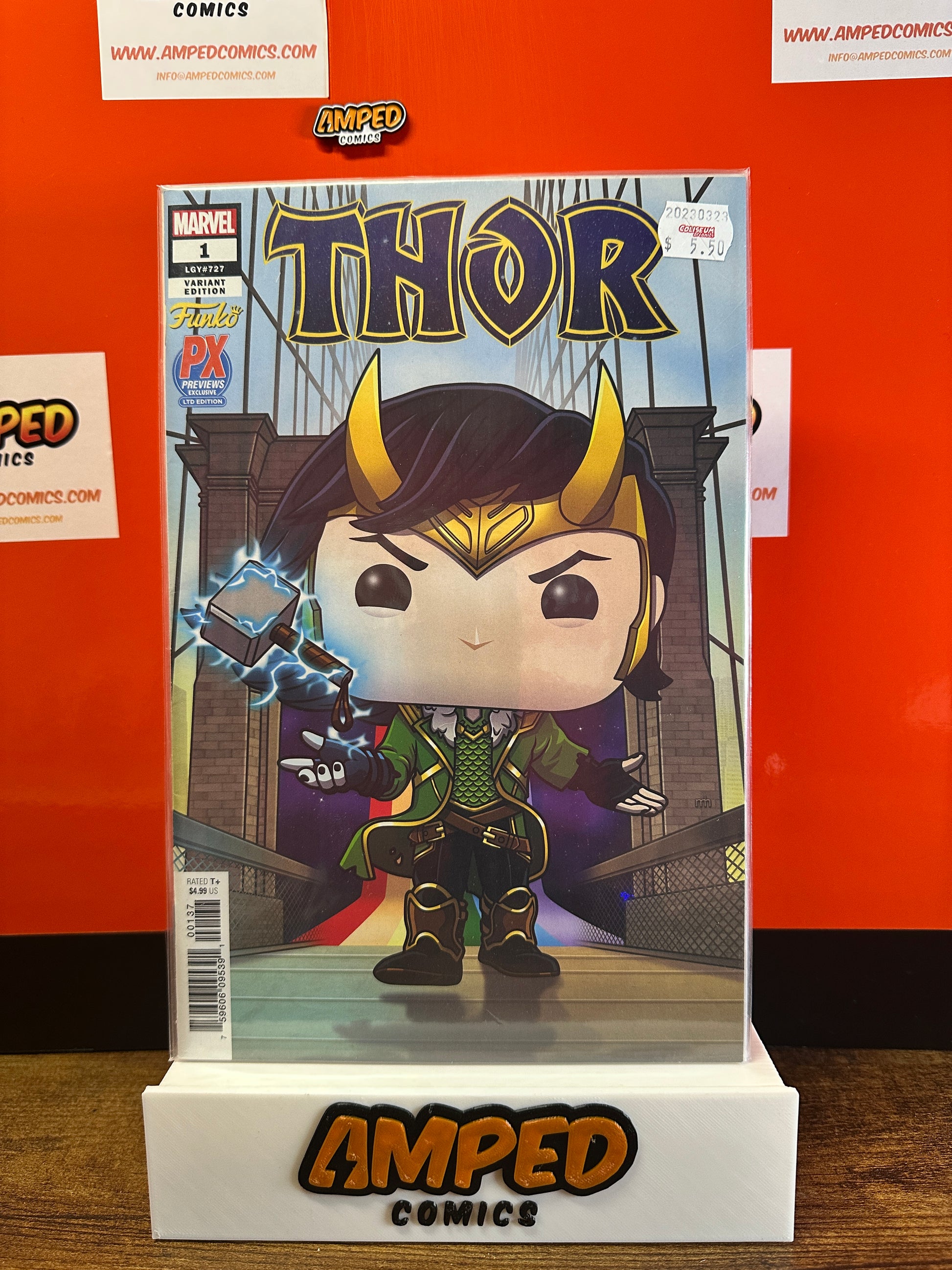 Thor 1 Funko PX Previews Variant Edition Marvel 2023