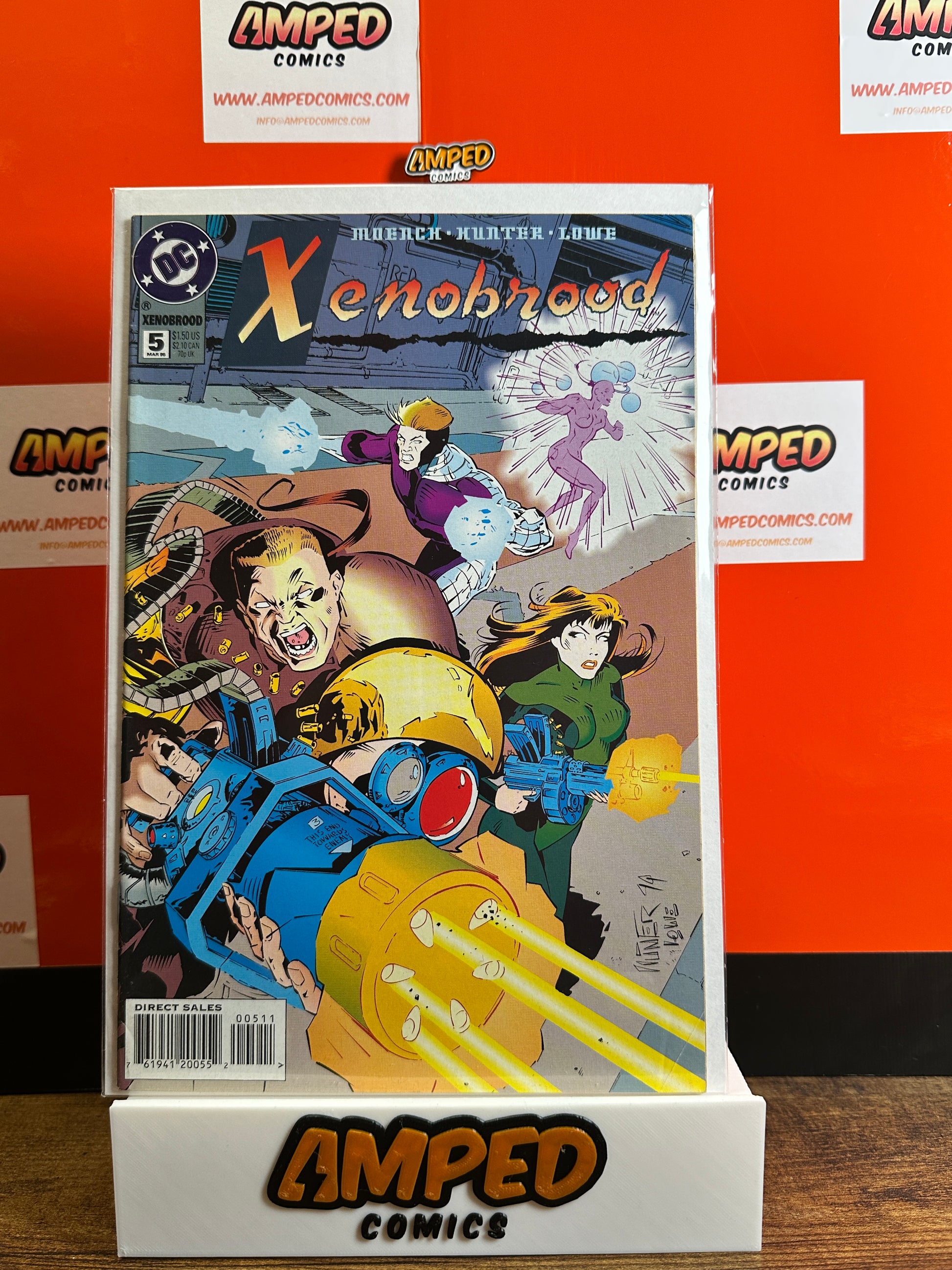 Xenobrood 5 DC Comics 1995