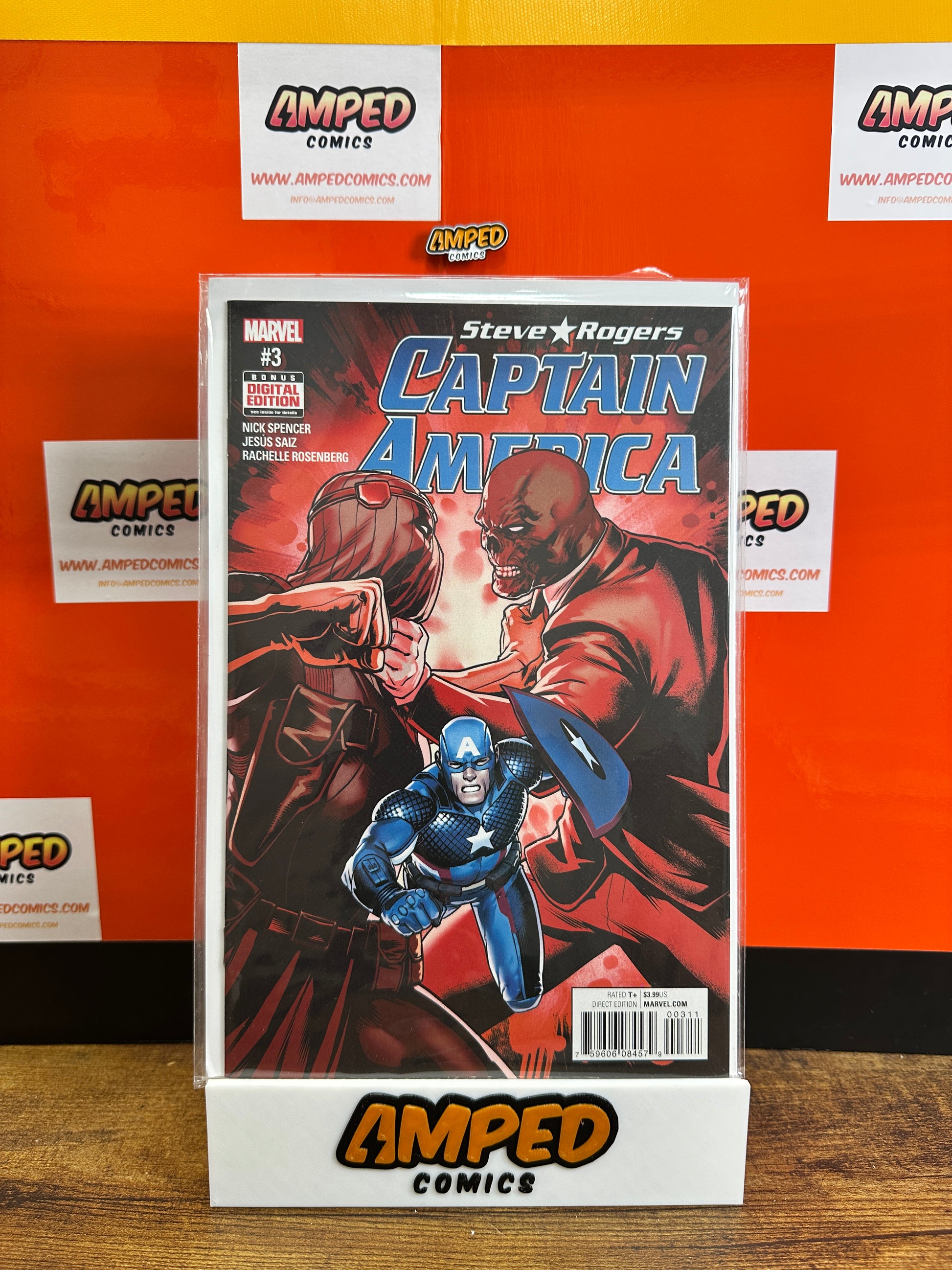 Steve Rogers Captain America 3 Marvel Comics 2016