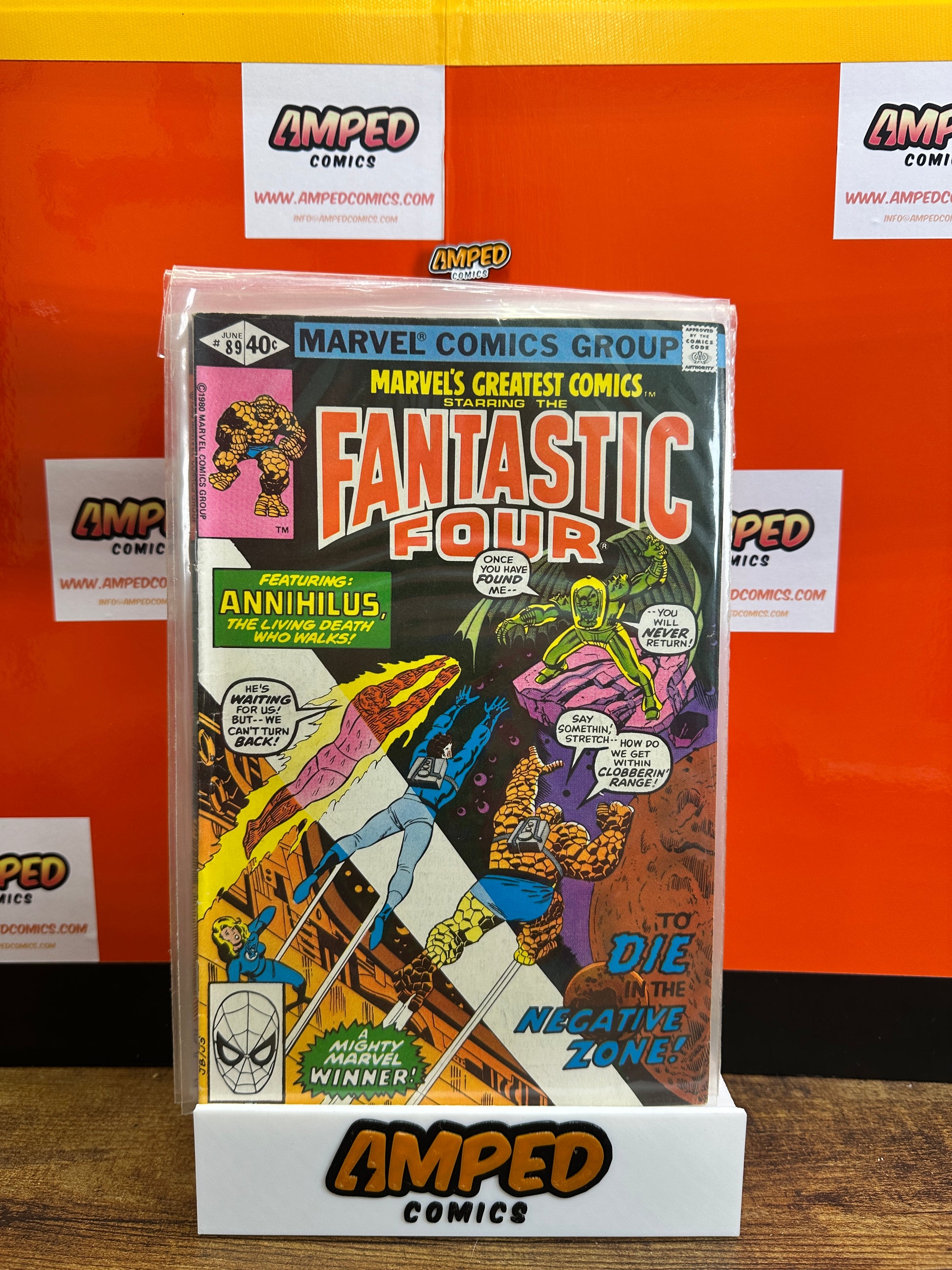 Marvel Greatest Comics 89 Marvel Comics June 1970 Annihilus Appearance