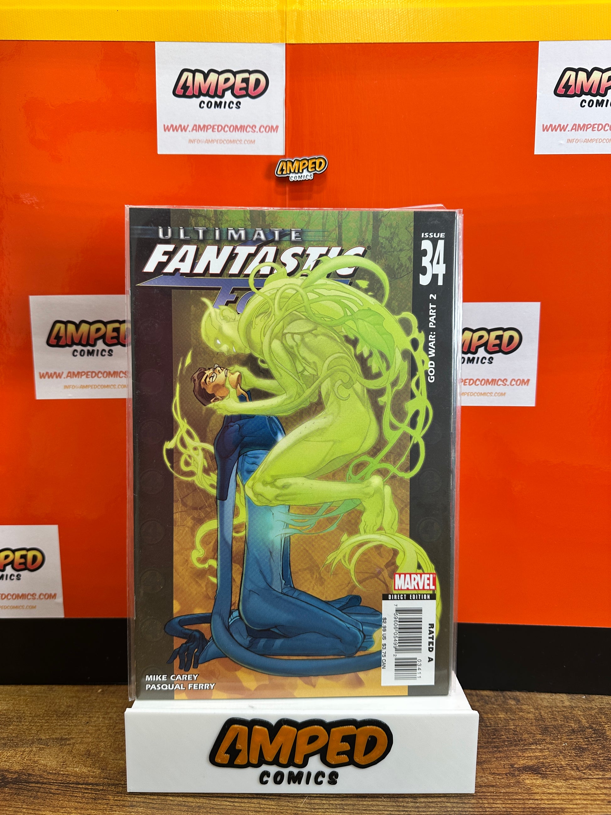 Ultimate Fantastic Four 34 Marvel Comics God War Part 2