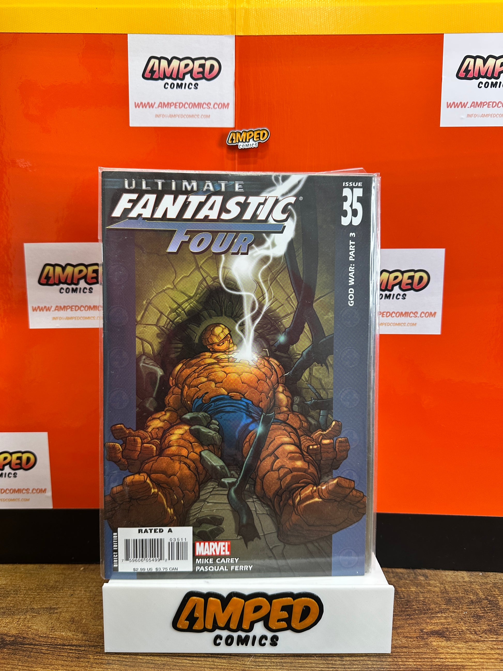 Ultimate Fantastic Four 35 Marvel 2006 Mike Carey Pasqual Ferry