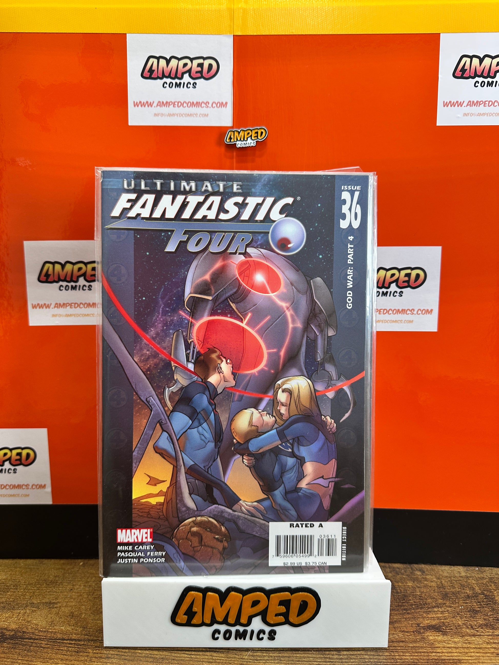 Ultimate Fantastic Four 36 Marvel 2006 God War Part 4