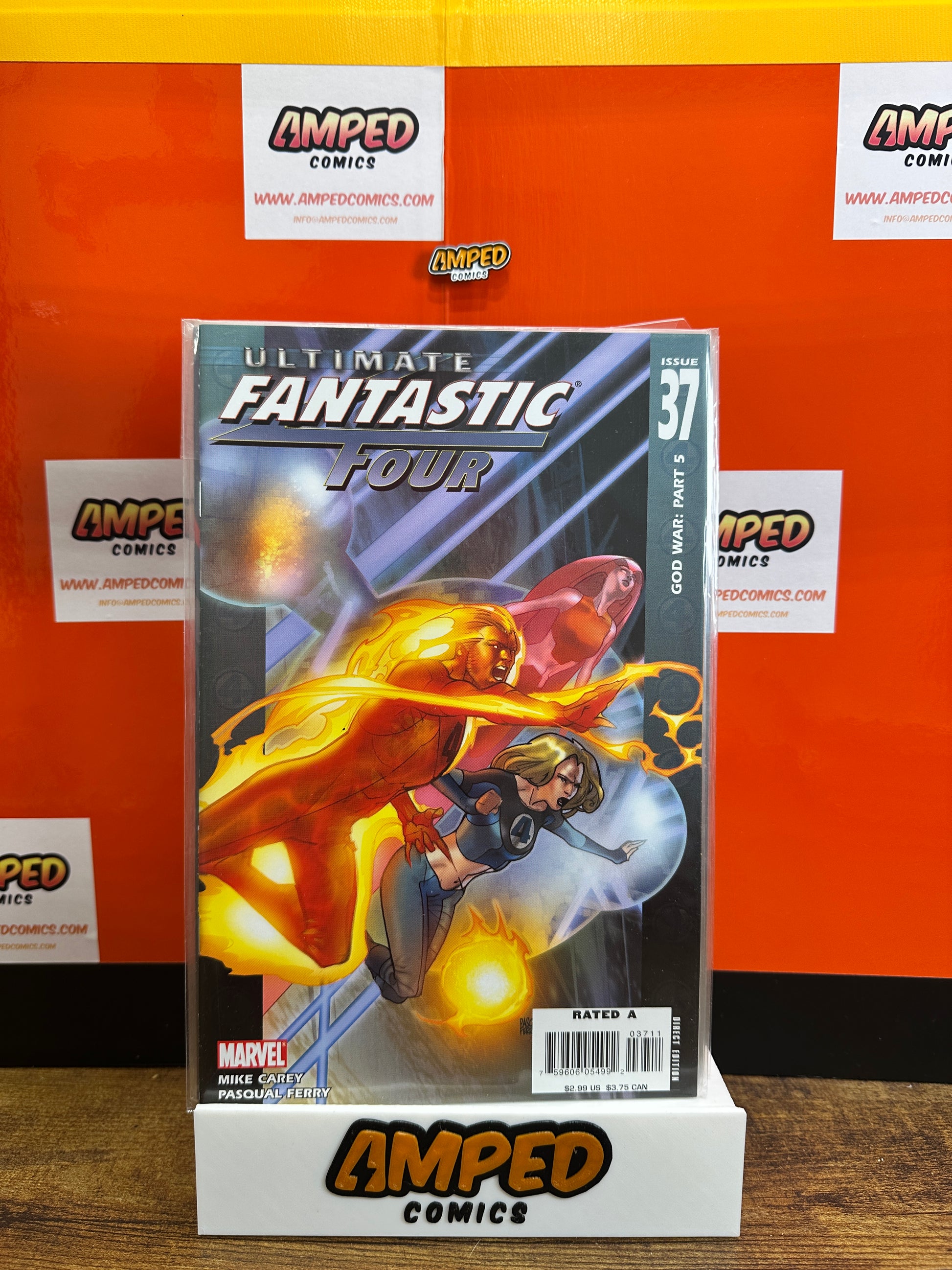 Ultimate Fantastic Four 37 Marvel Comics 2006 God War Part 5