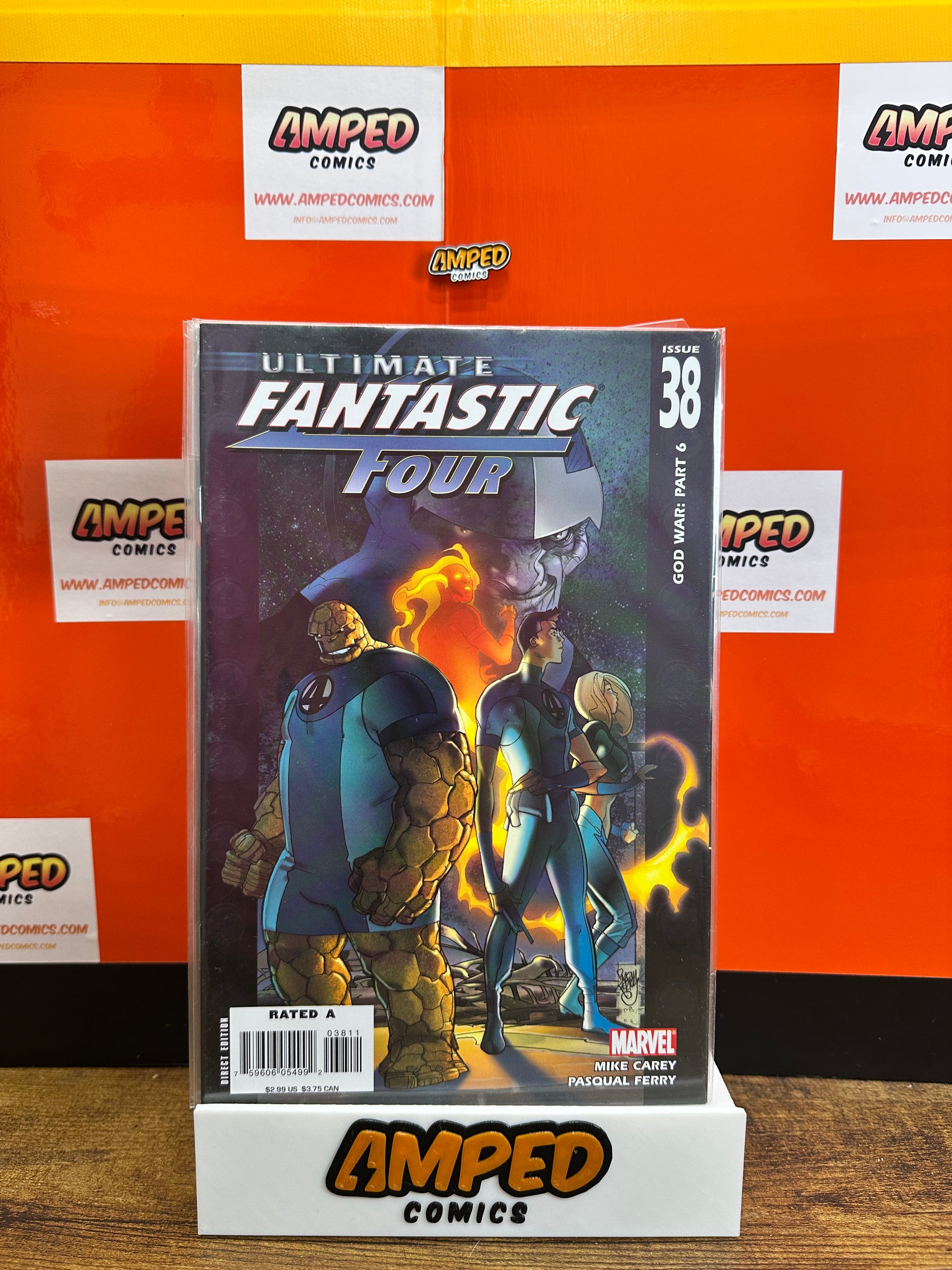 Ultimate Fantastic Four 38 Marvel 2006 God War Part 6