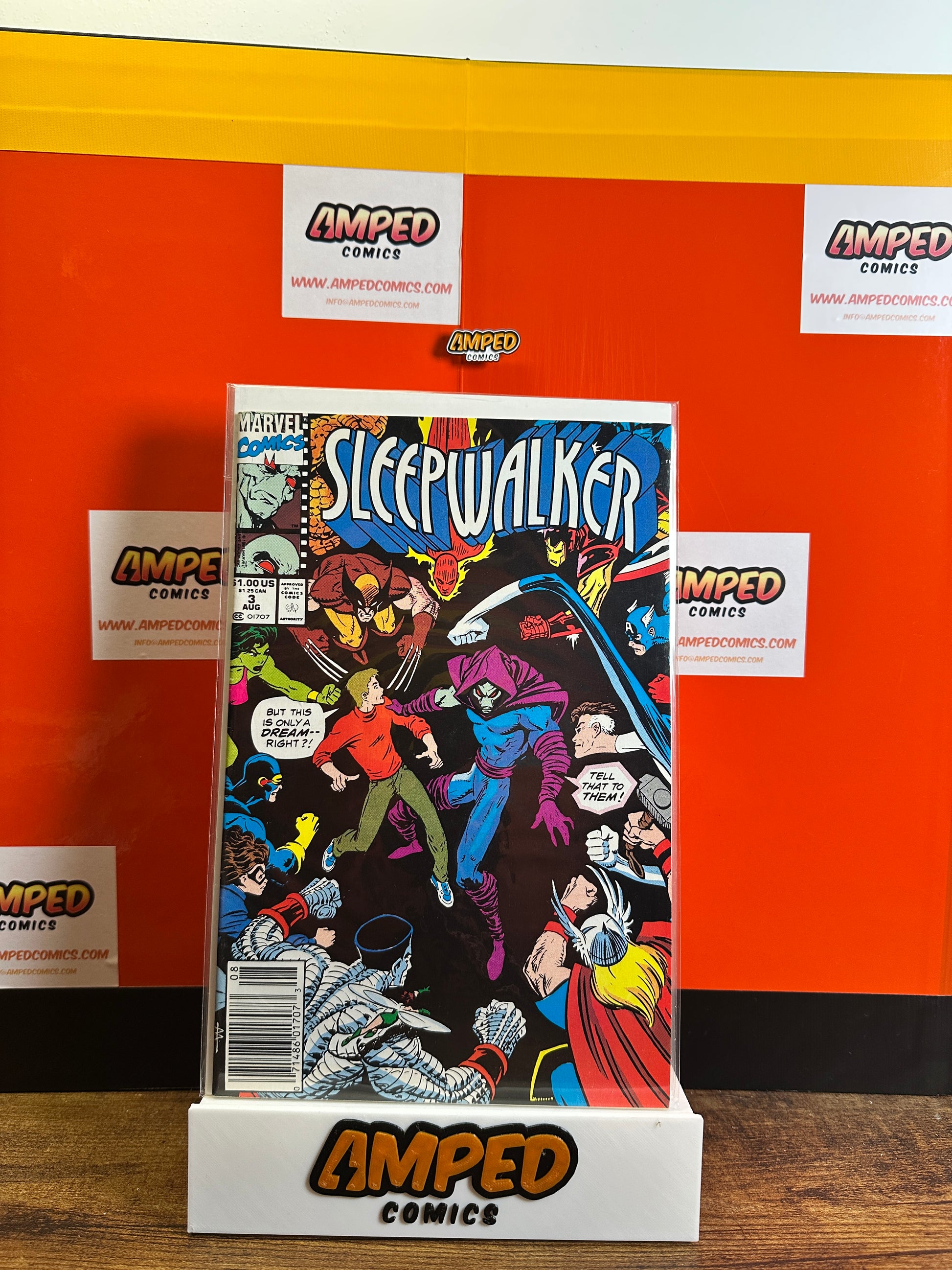 Sleepwalker 3 Marvel Comics August 1991