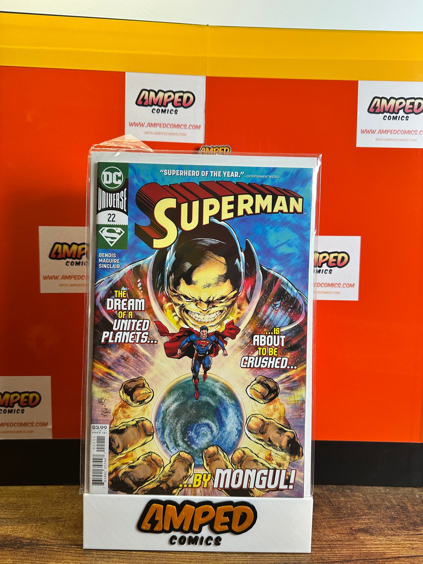 Superman 22 DC Universe 2020 by Bendis Maguire