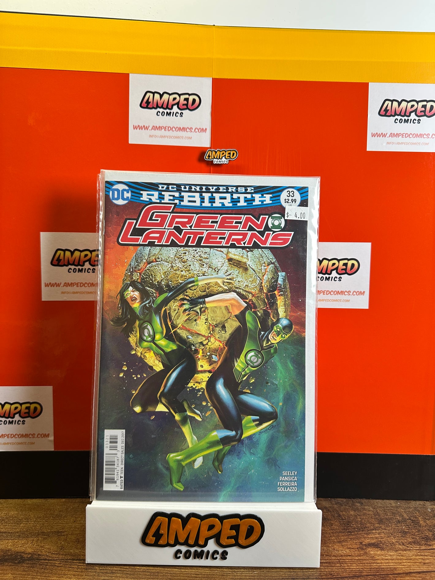 Green Lanterns 33 DC Universe Rebirth 2017