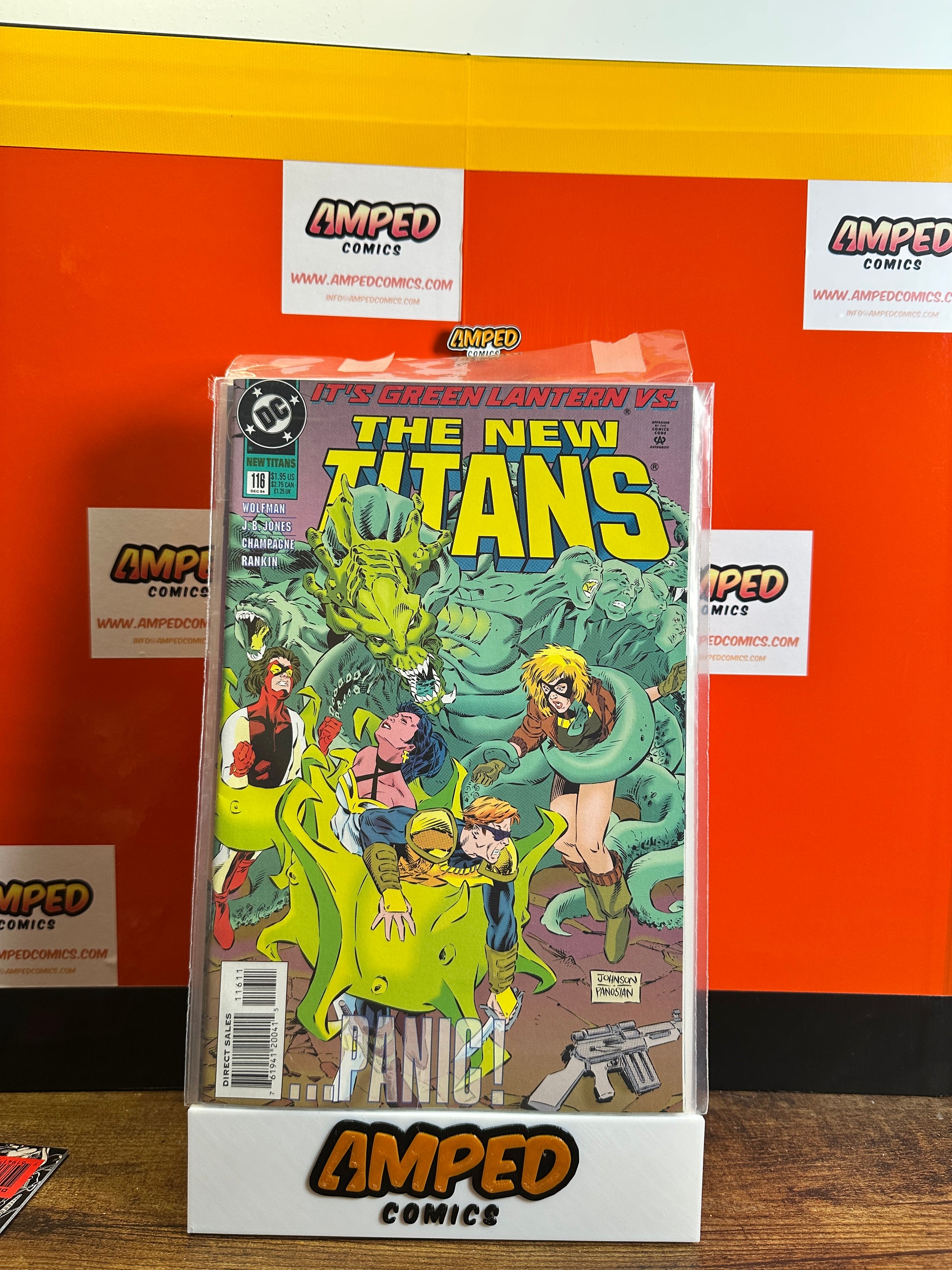 The New Titans 116 DC Comics 1994 Green Lantern Appearance