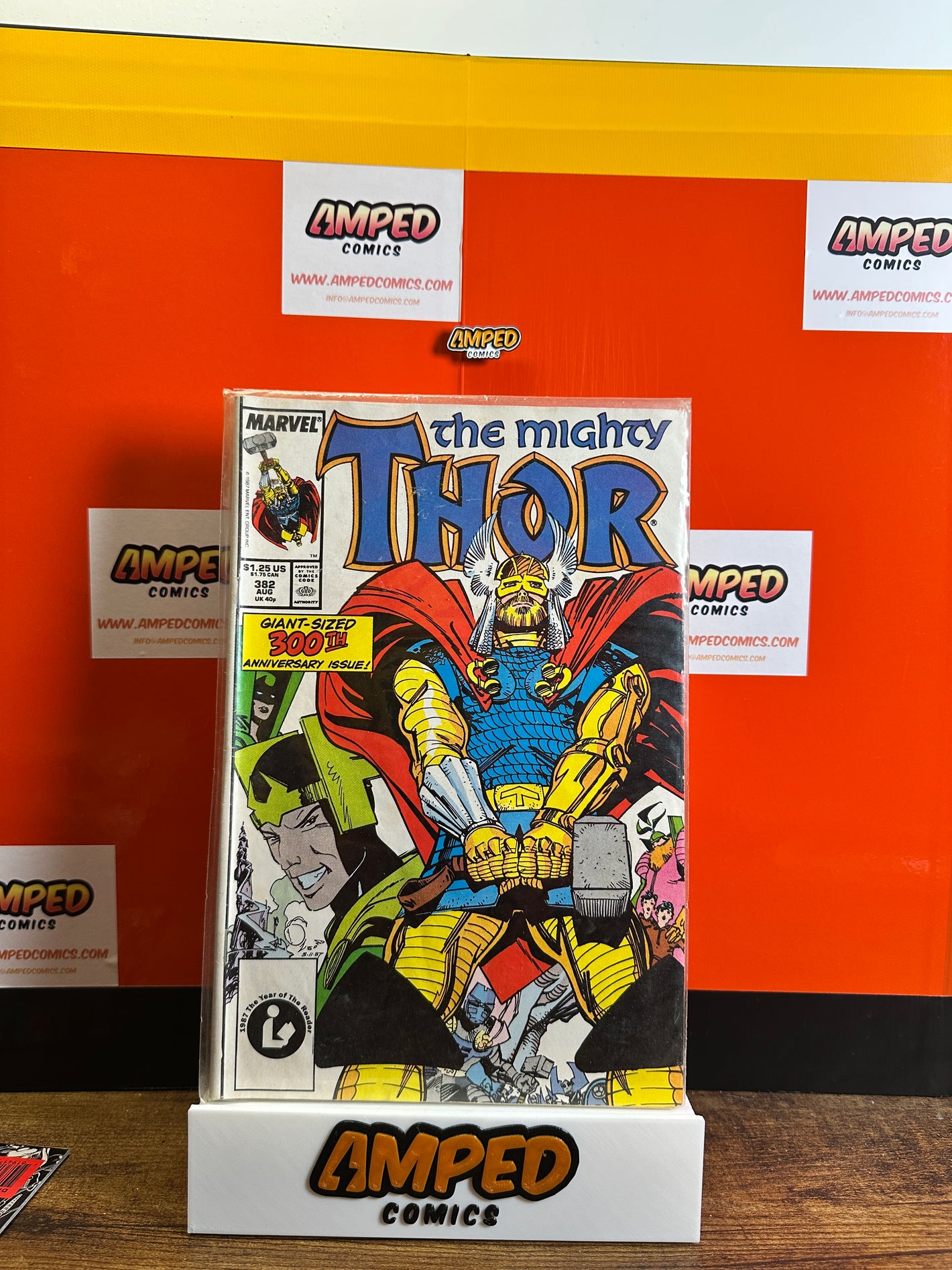 The Mighty Thor 382 Marvel Comics Giant-Sized Anniversary Issue