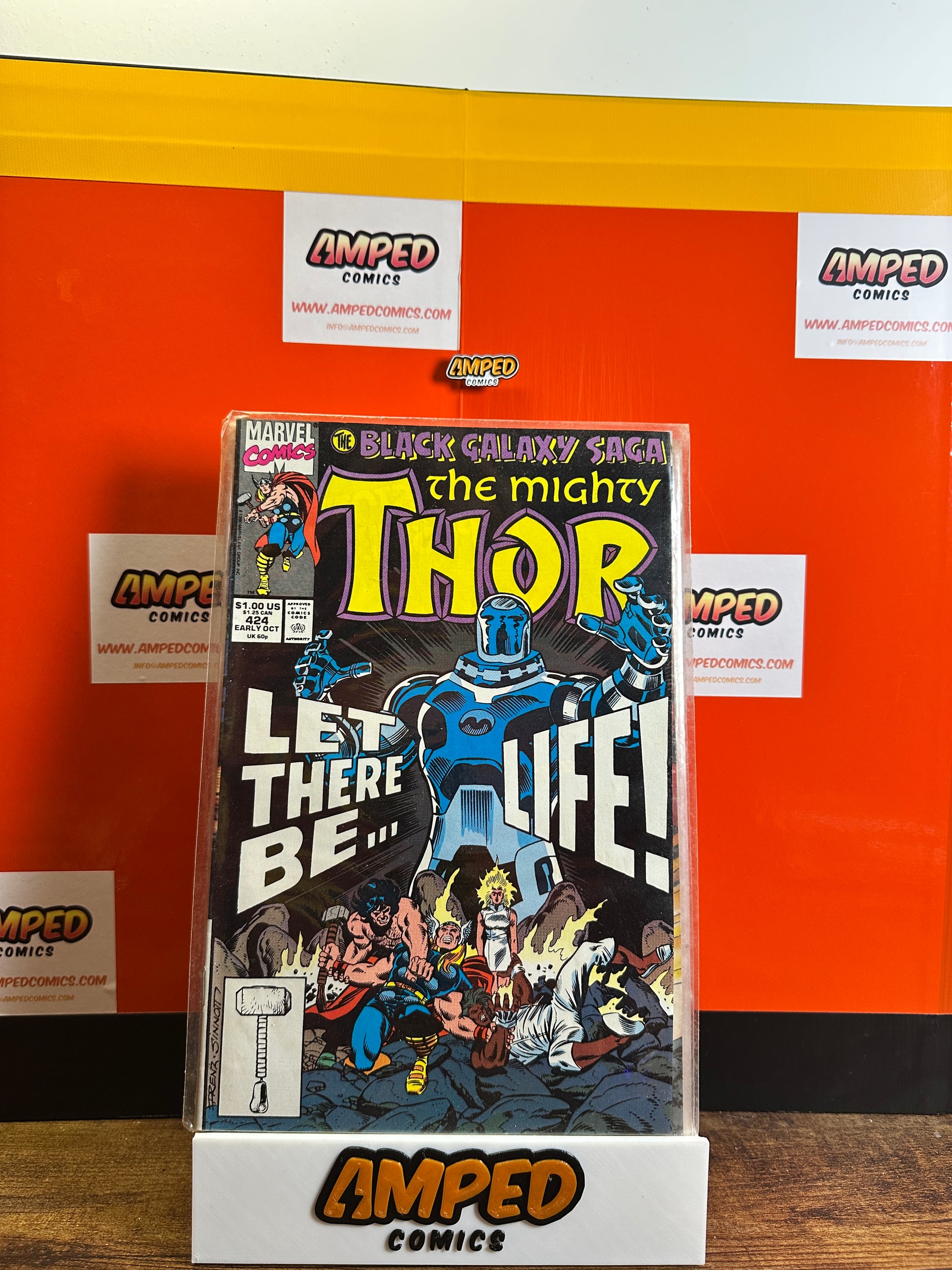 The Mighty Thor 424 Marvel Comics 1990 Black Galaxy Saga
