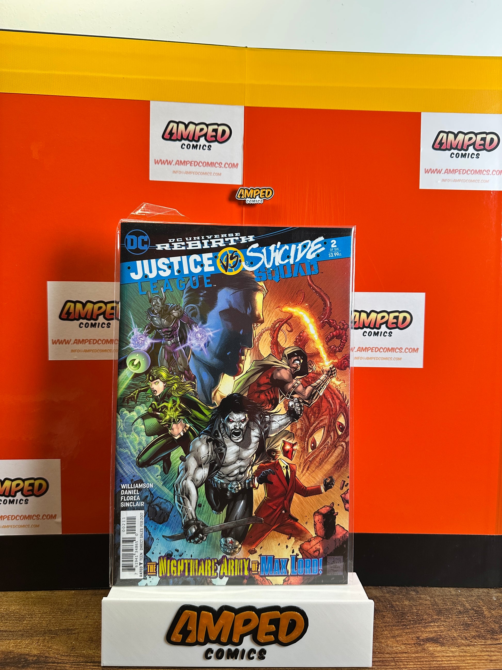 Justice League vs. Suicide Squad 2 DC Rebirth 2017