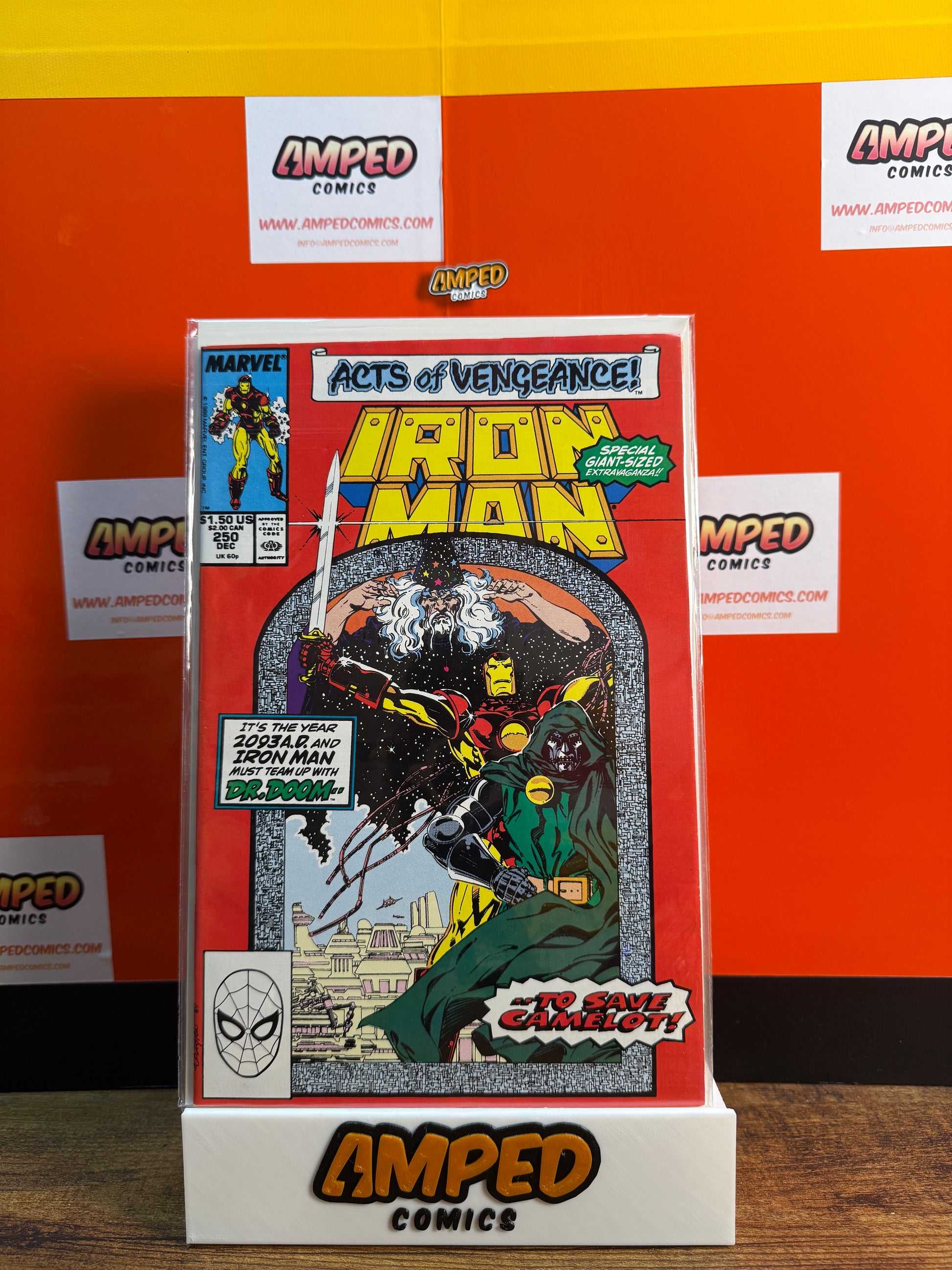 Iron Man 250 Marvel Comics Acts of Vengeance Dr. Doom 2093A