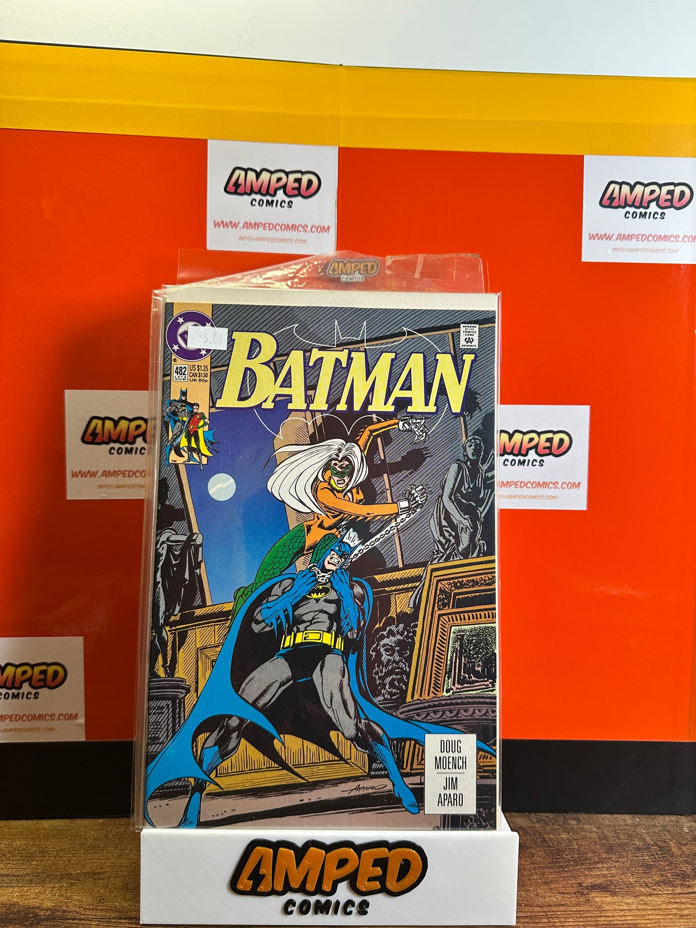 Batman 482 DC Comics 1992 Doug Moench Jim Aparo