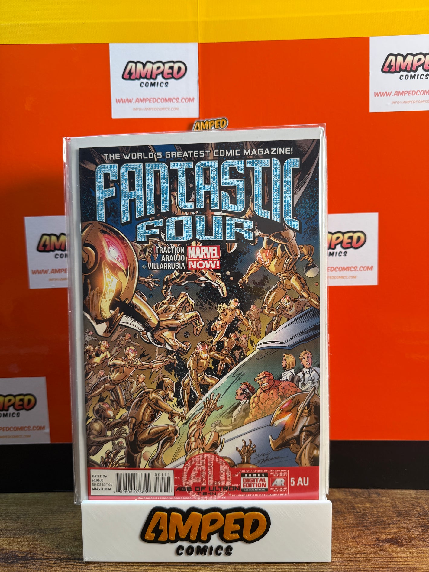 Fantastic Four 5AU Marvel NOW Age of Ultron Tie-In