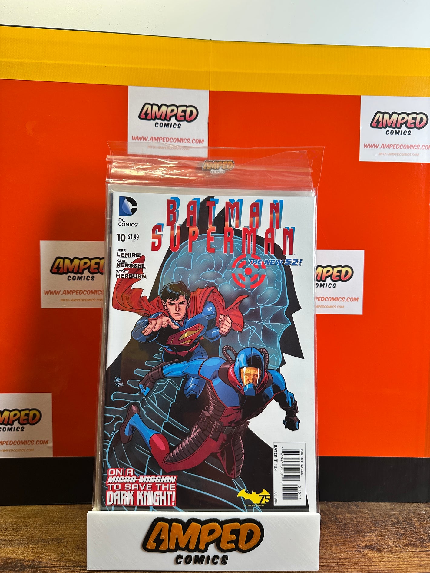 Batman Superman 10 DC Comics The New 52 Jeff Lemire 2014