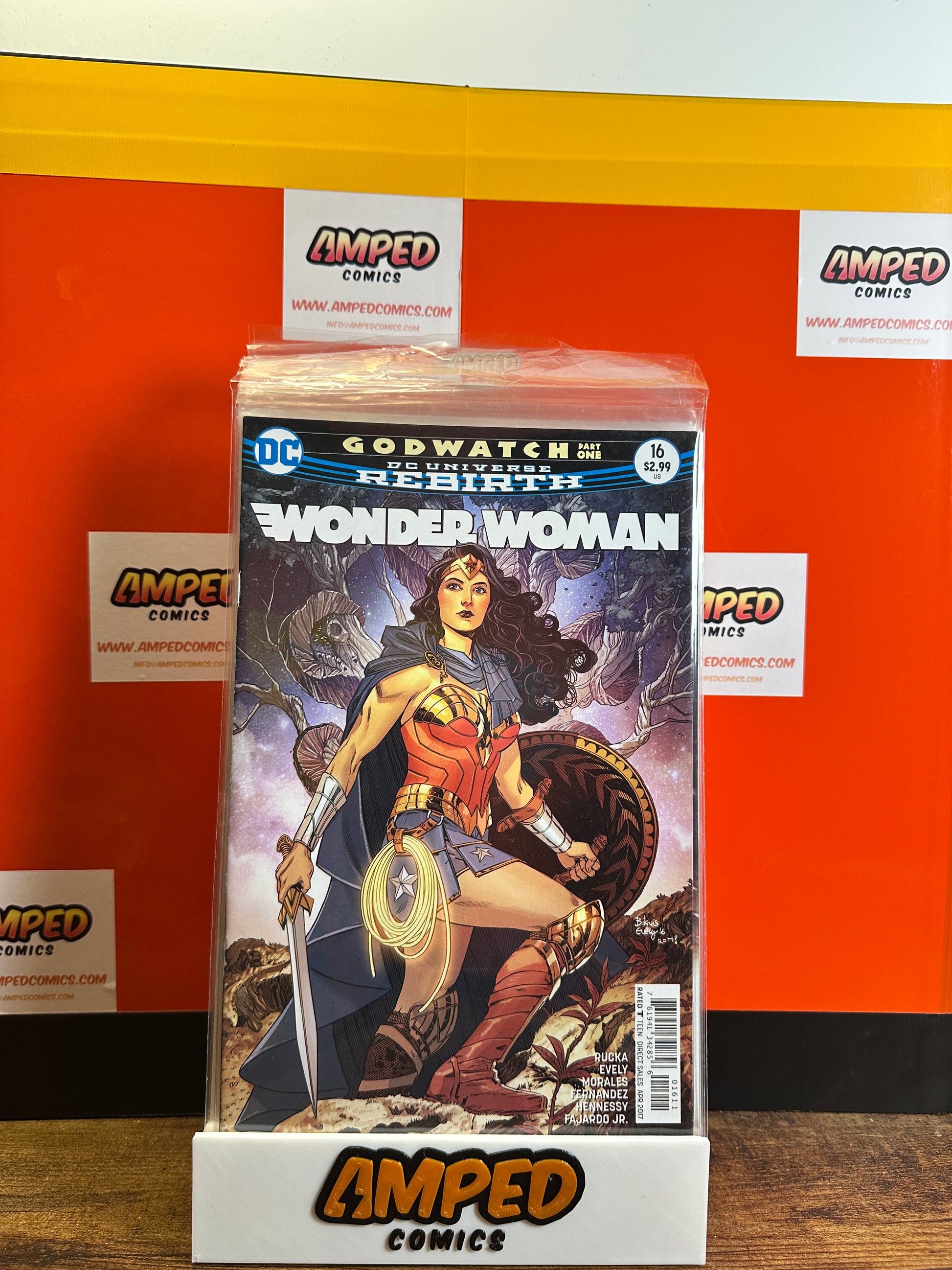 Wonder Woman 16 DC Rebirth Godwatch Part One (2017)