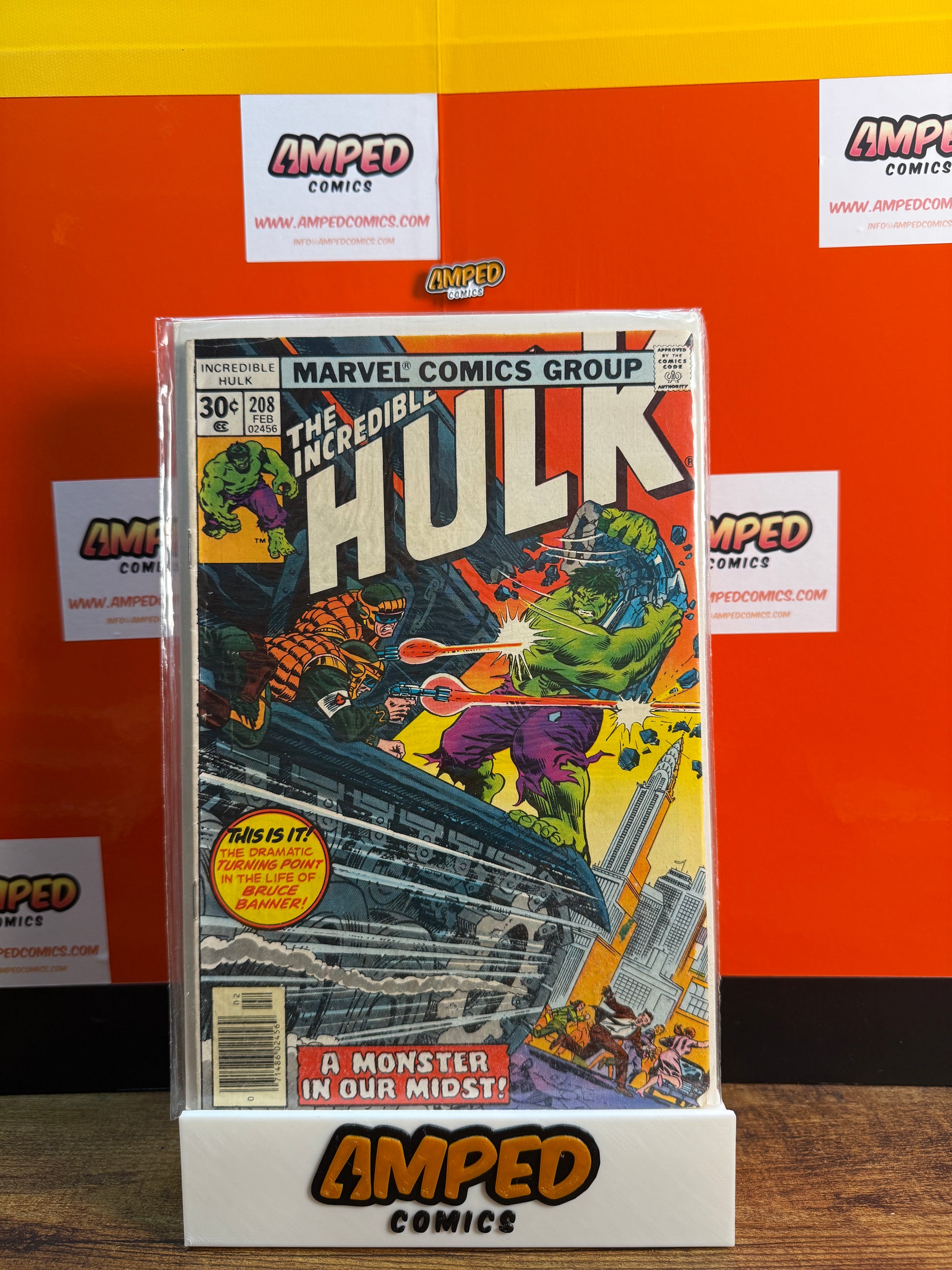 The Incredible Hulk 208 Marvel Comics Feb 1977