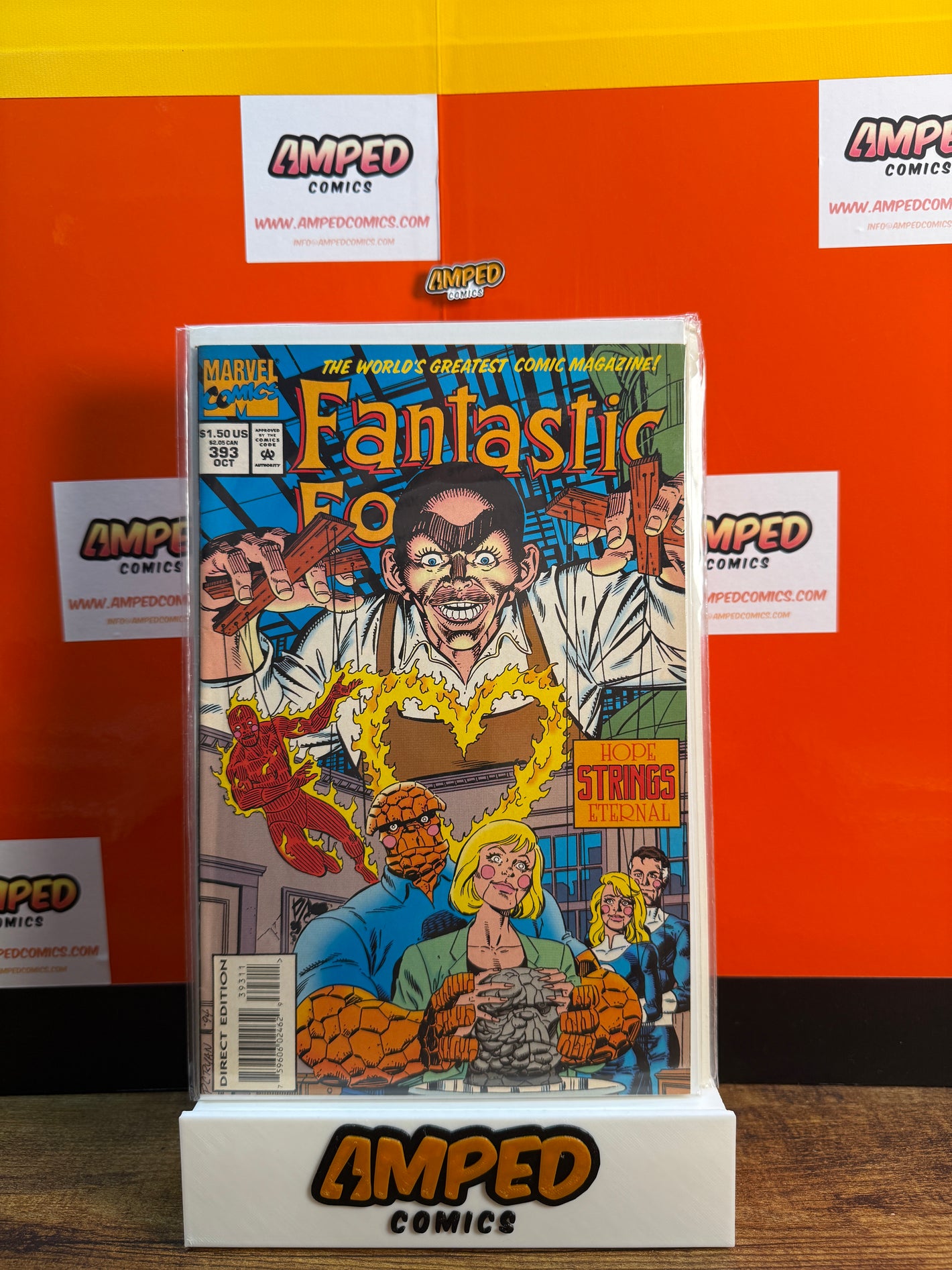 Fantastic Four 393 Marvel Comics Oct 1994 Direct Edition