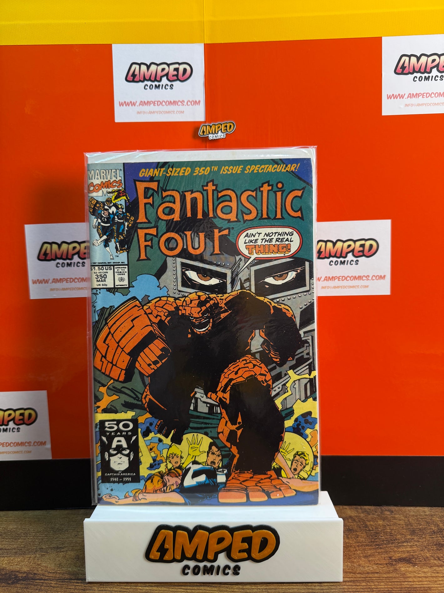 Fantastic Four 350 Marvel Comics March 1991 Giant-Sized Issue