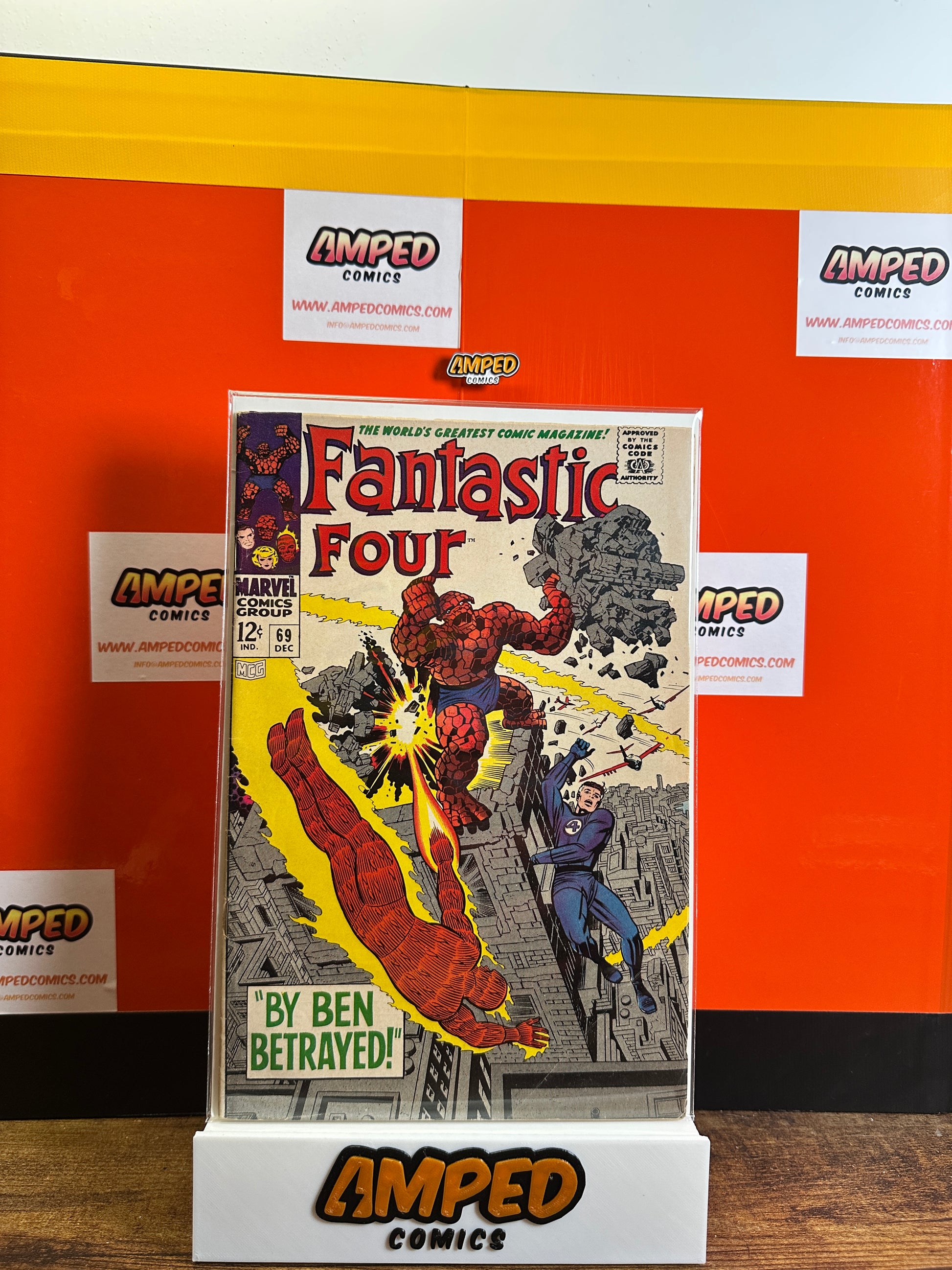 Fantastic Four 69 Marvel Comics 1972 By Ben Betrayed
