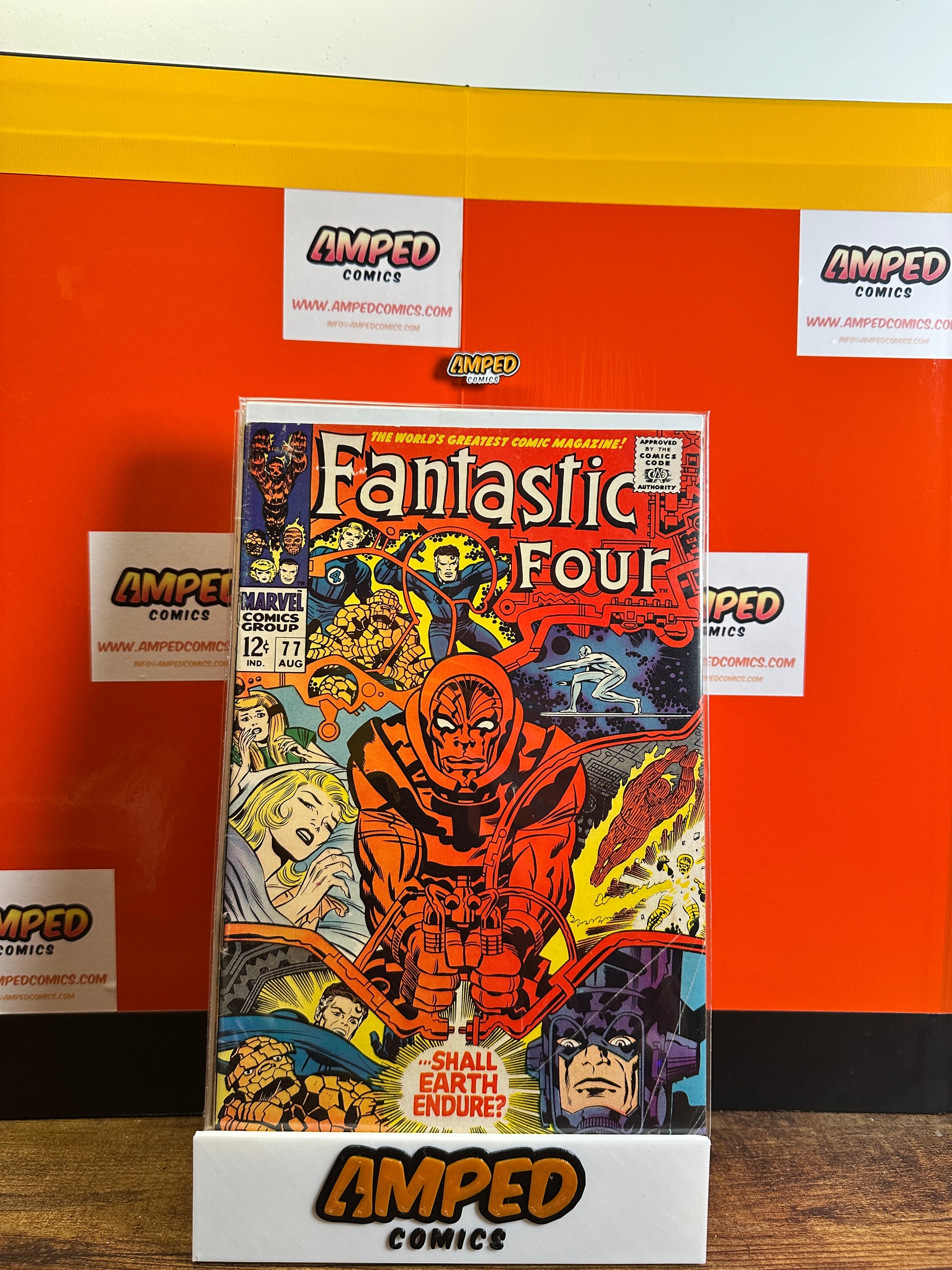 Fantastic Four 77 Marvel Comics August 1968