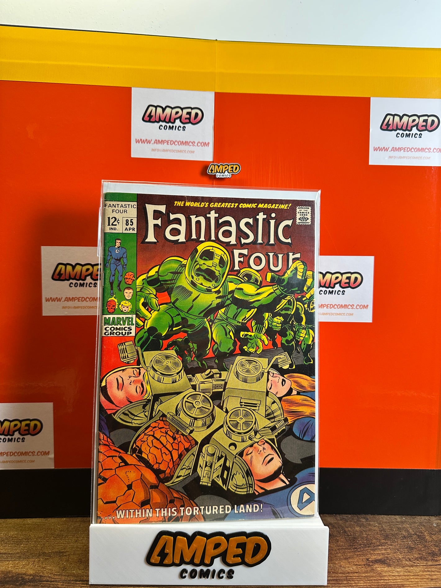 Fantastic Four 85 Marvel Comics April 1969