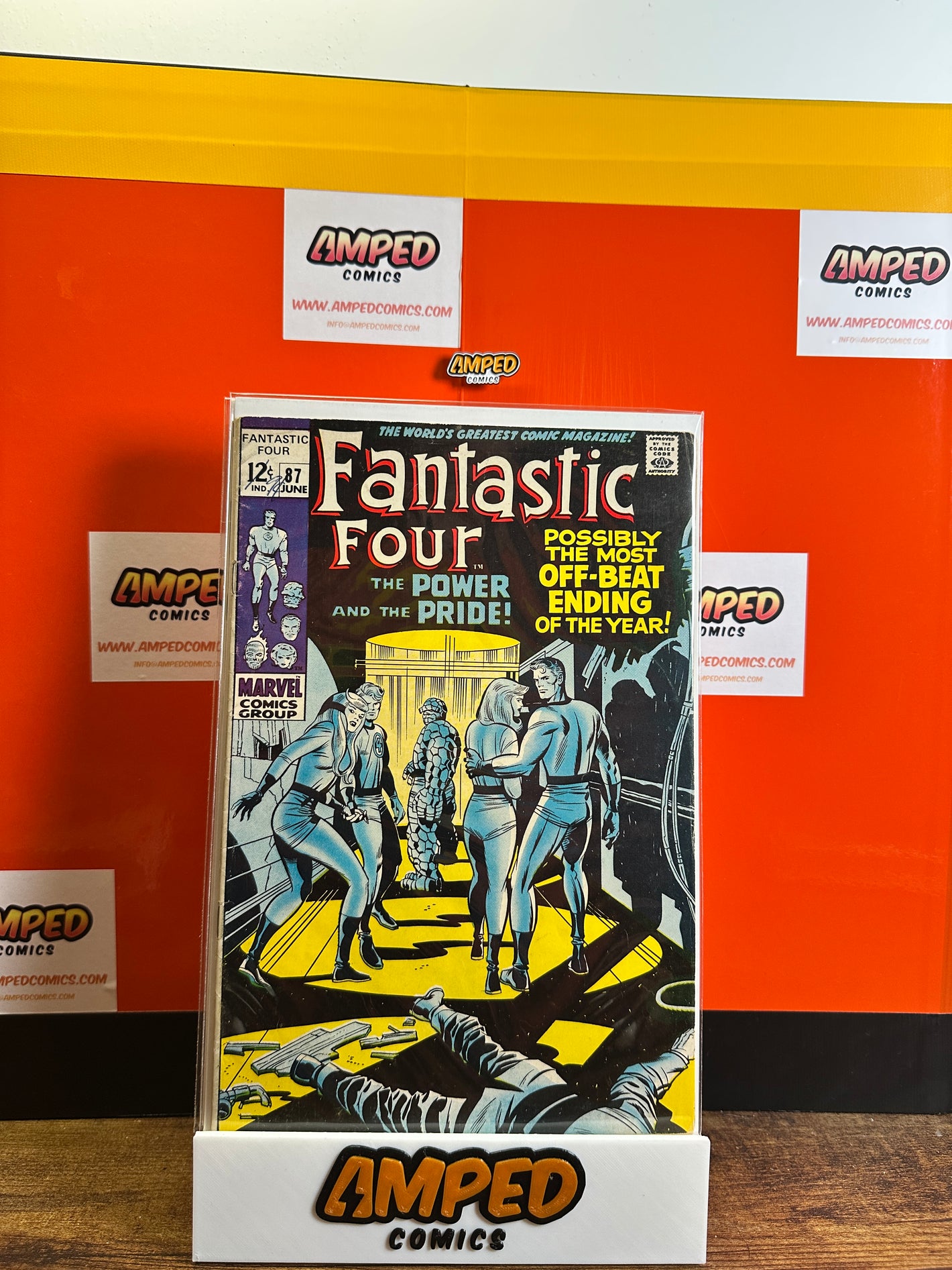 Fantastic Four 87 Marvel Comics June 1969