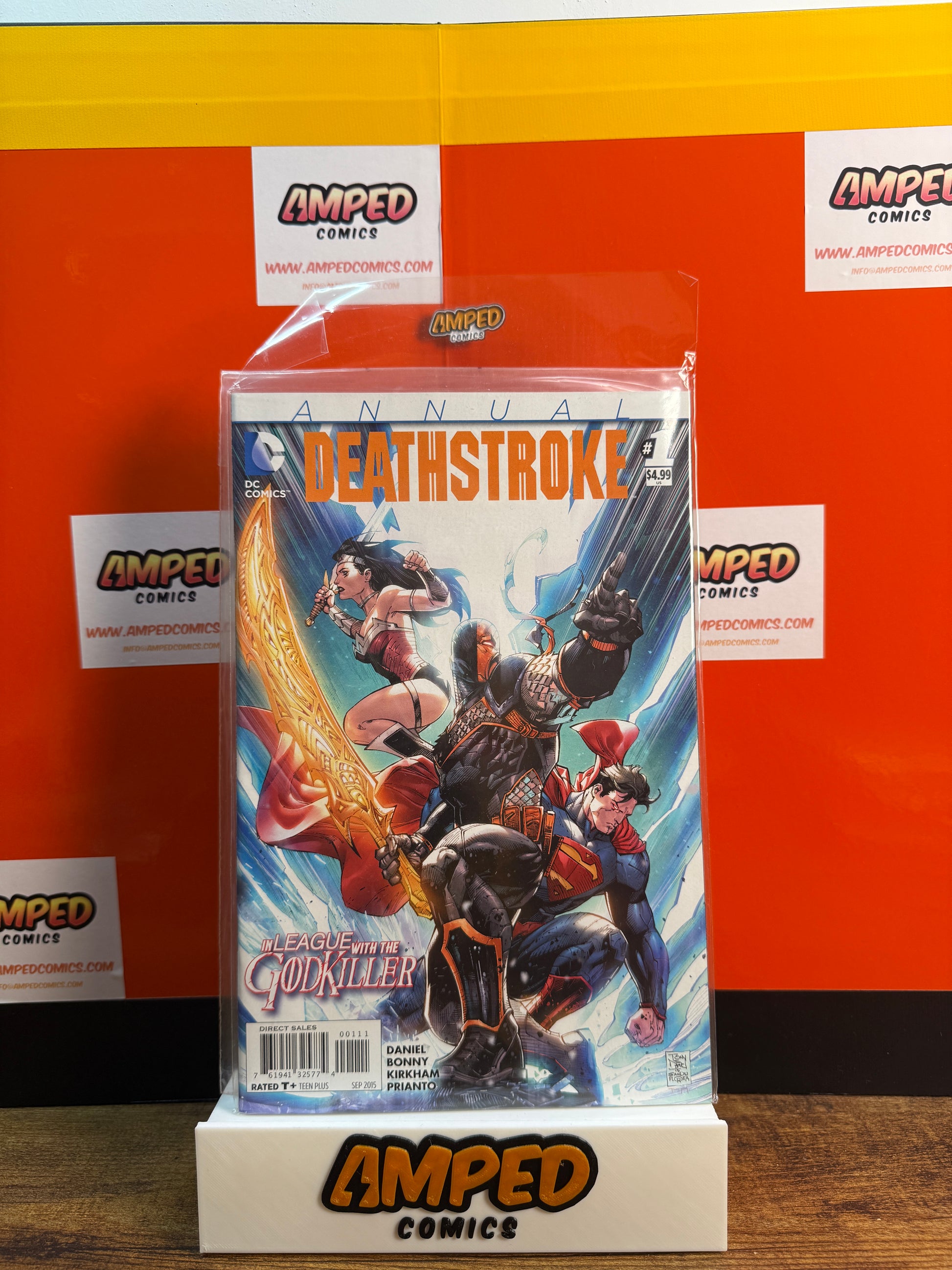 Deathstroke Annual 1 DC Comics 2018 In League with the Godkiller