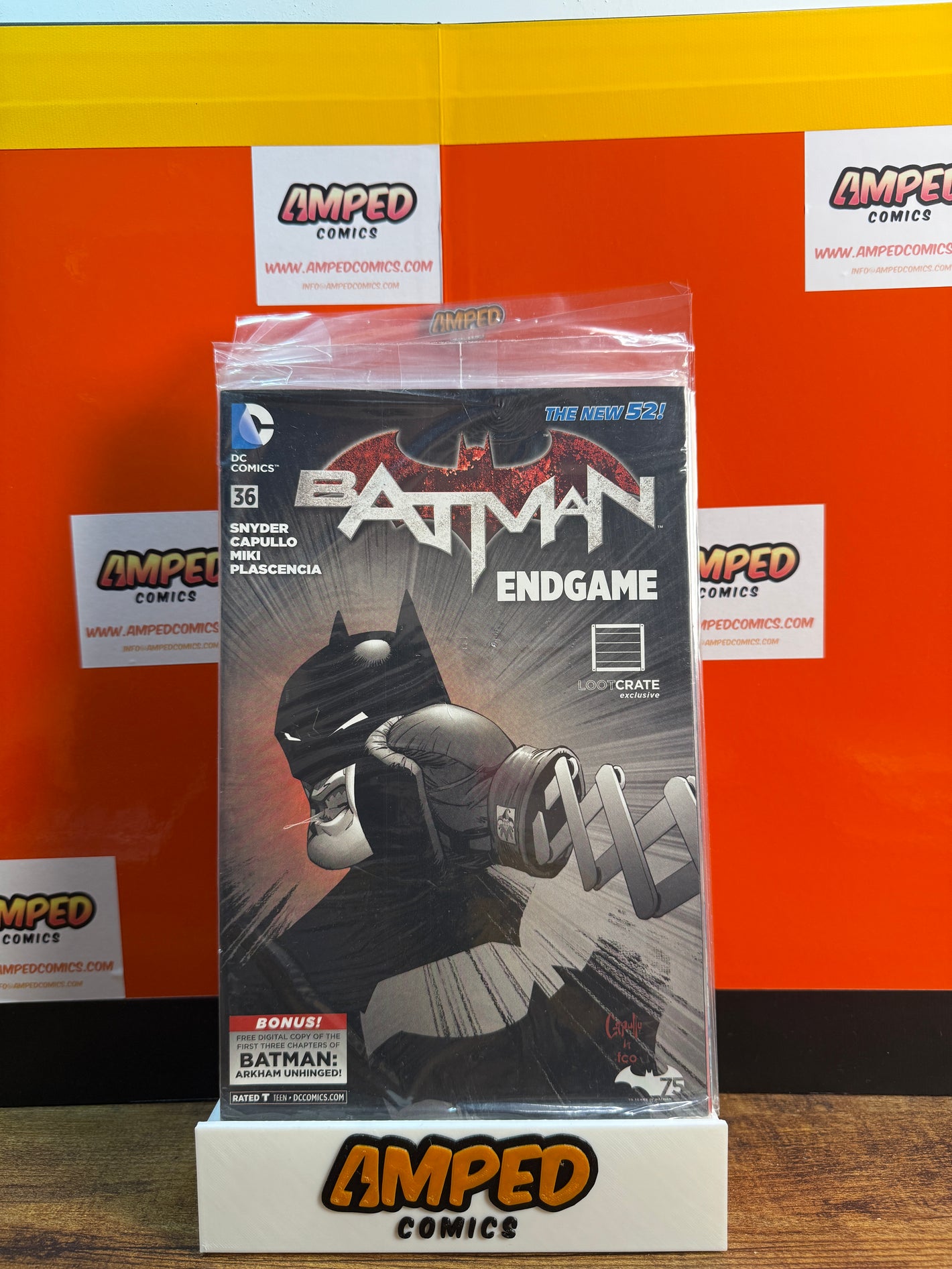 Batman 36 Endgame Loot Crate Exclusive DC Comics POLYBAGGED