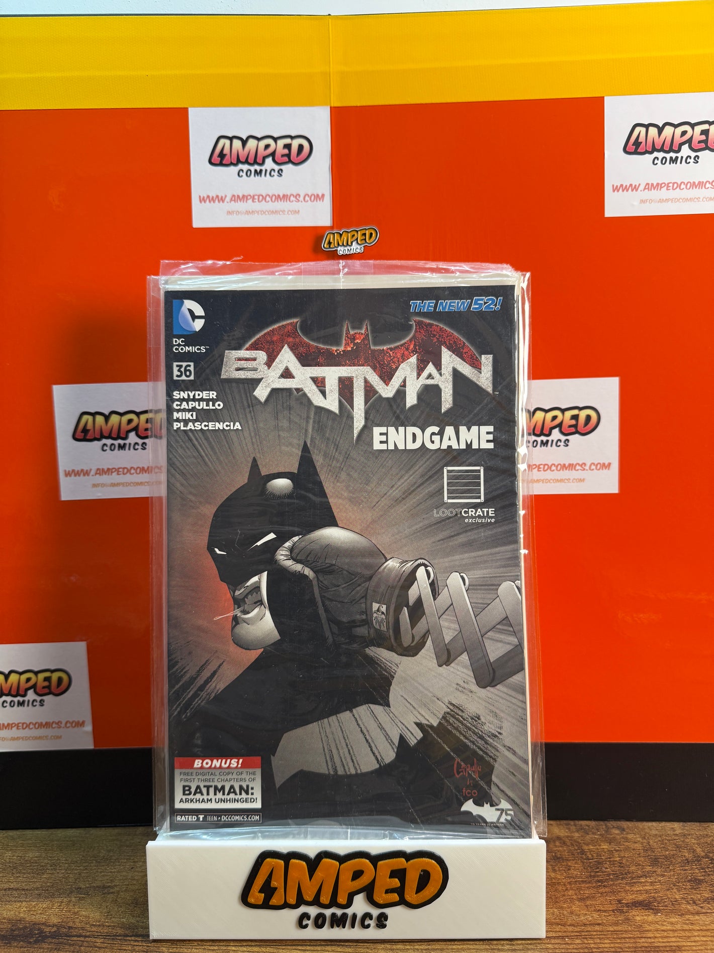 Batman 36 Endgame Loot Crate Exclusive DC Comics Polybagged