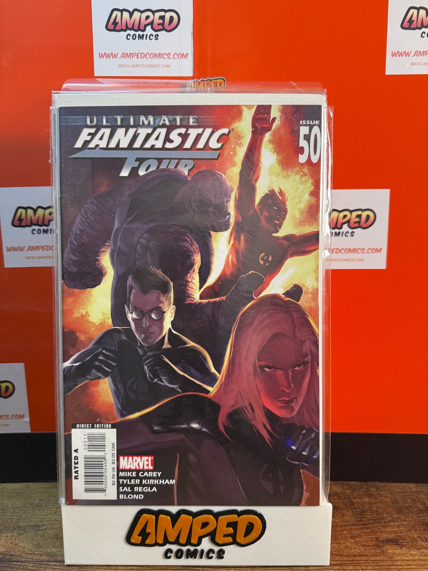 Ultimate Fantastic Four 50 Marvel Comics Mike Carey 2008