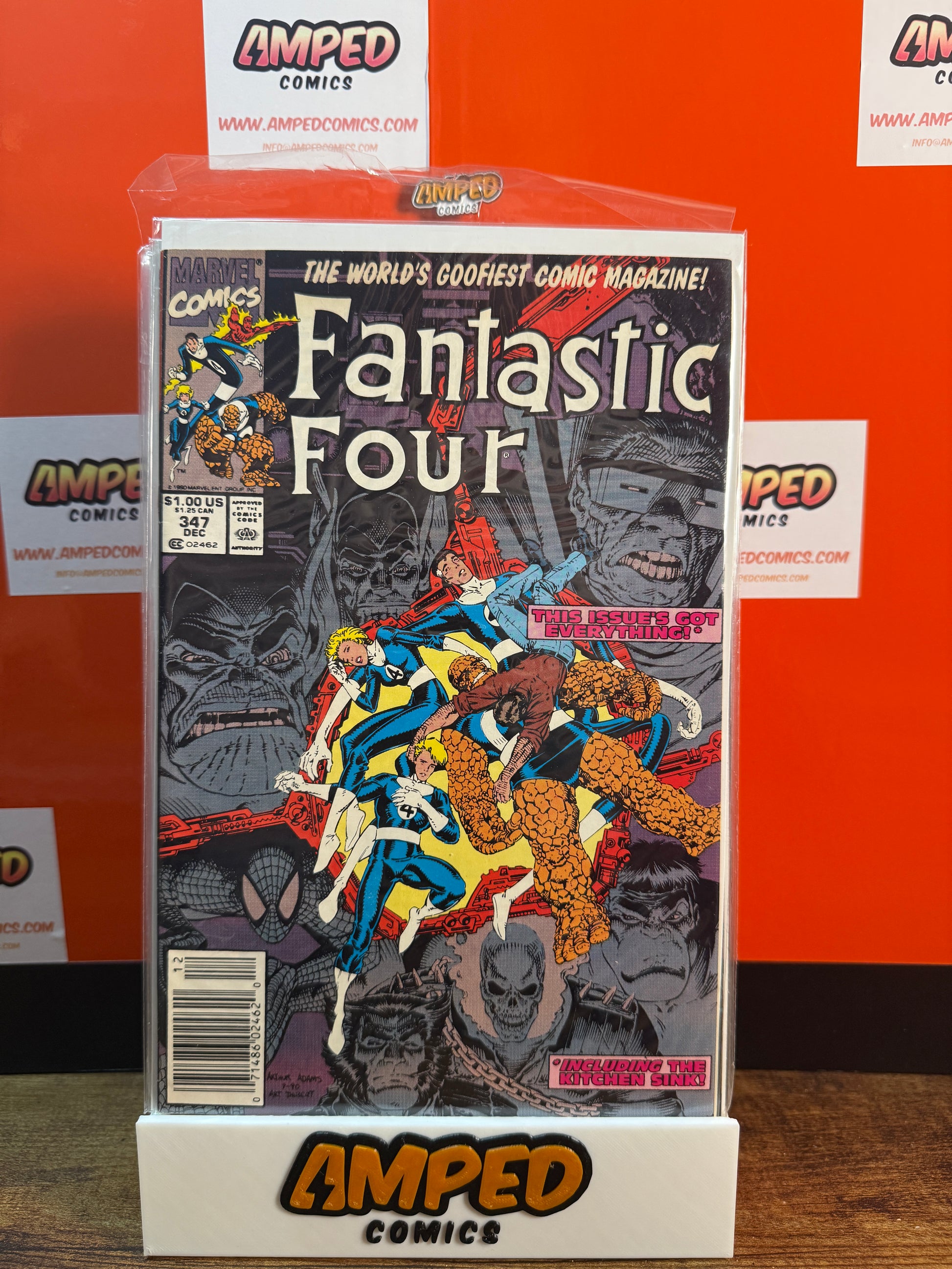 Fantastic Four 347 Marvel Comics Dec 1990