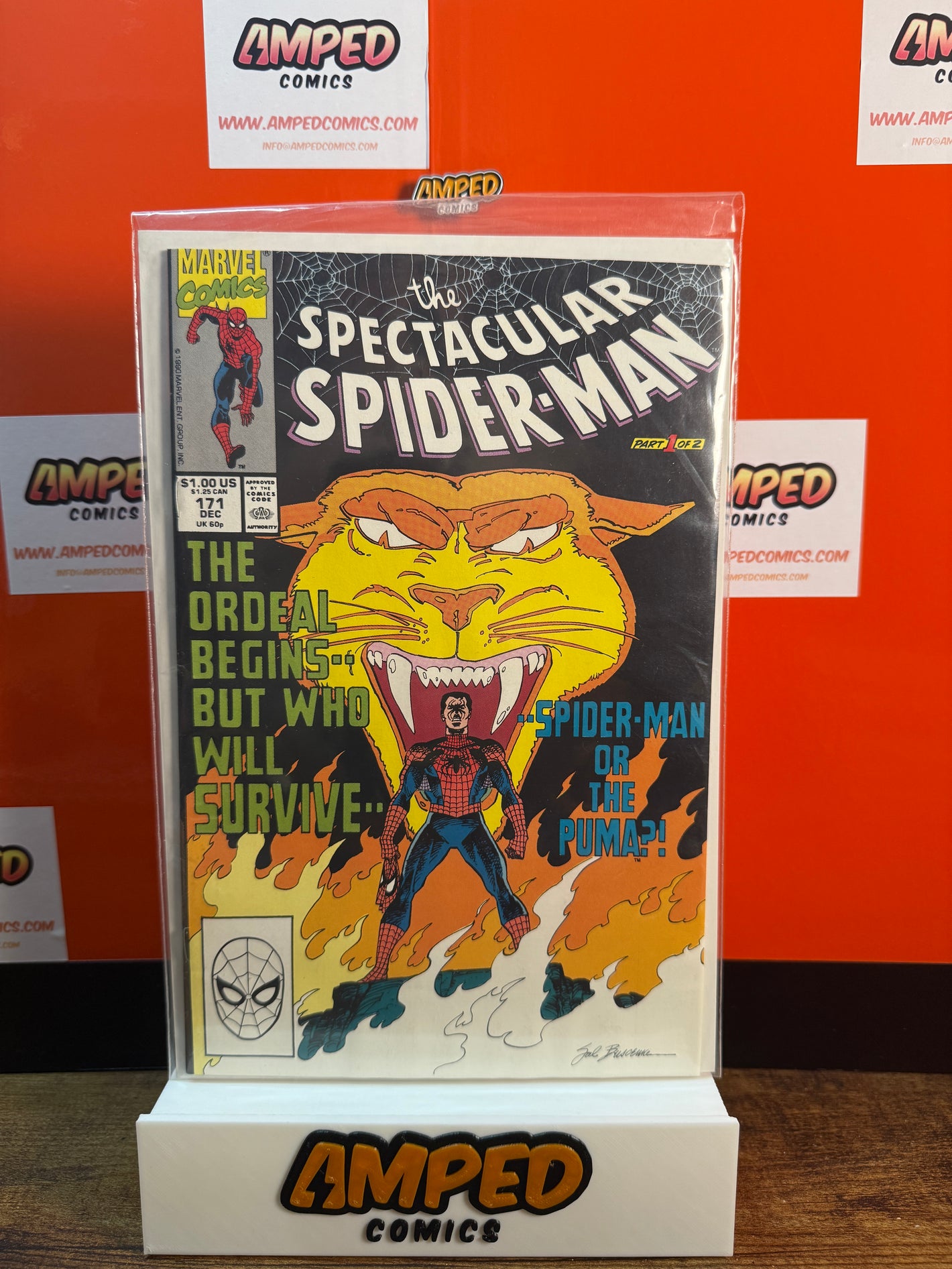 The Spectacular Spider-Man 171 Marvel Comics Dec 1987