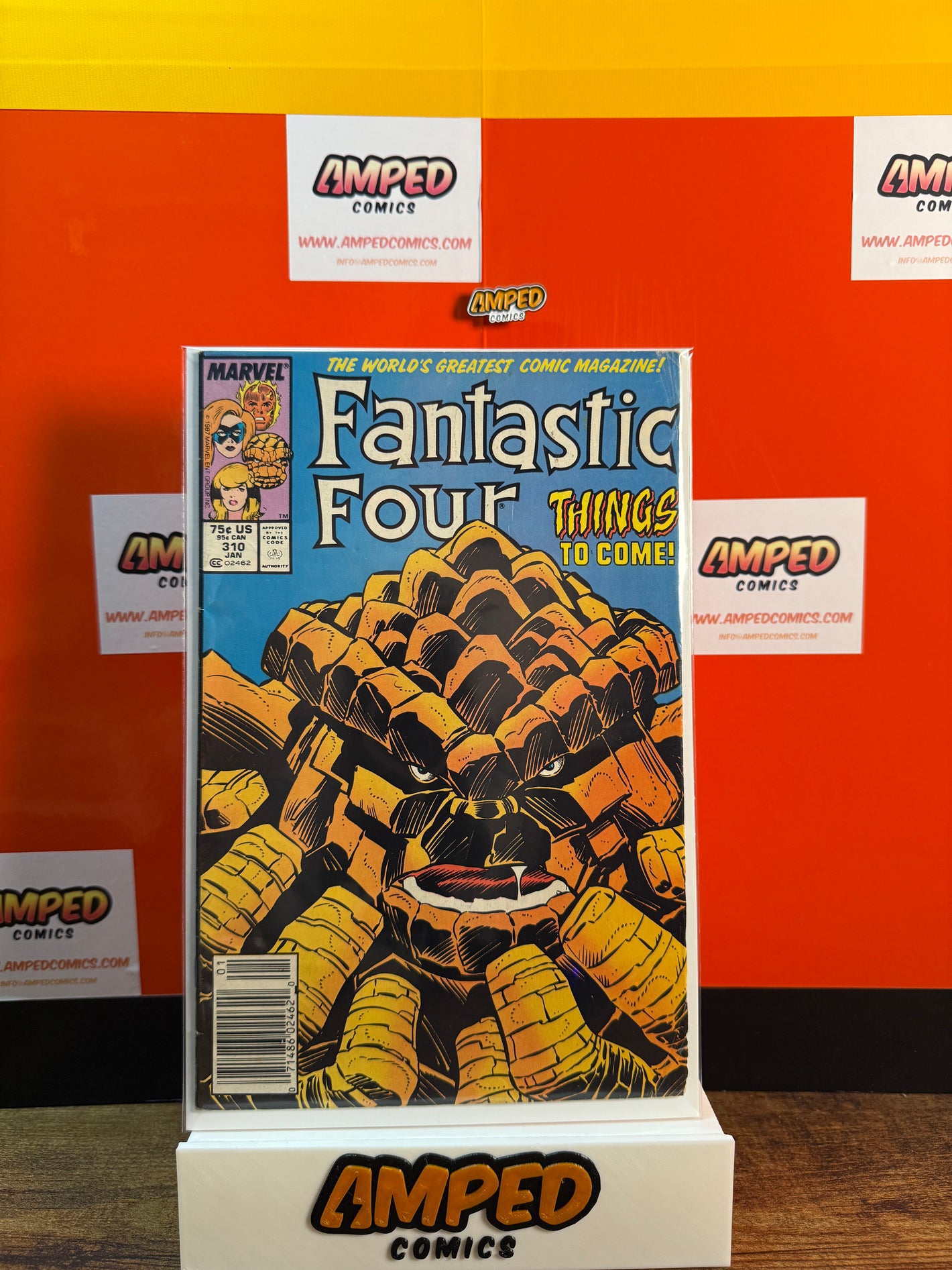 Fantastic Four 310 Marvel Comics 1987 The Thing Cover MID GRADE
