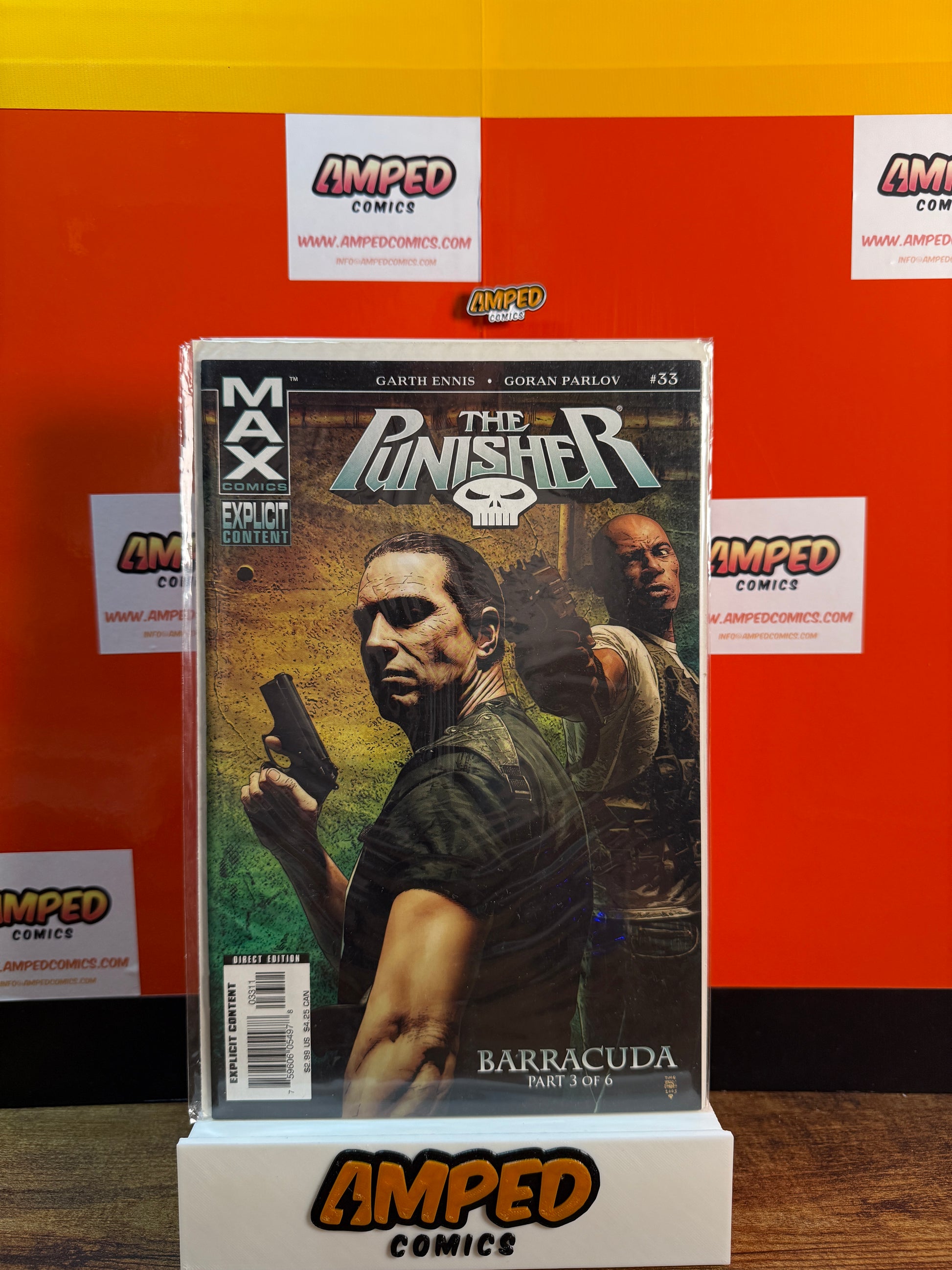 The Punisher 33 MAX Comics Barracuda Part 3 of 6