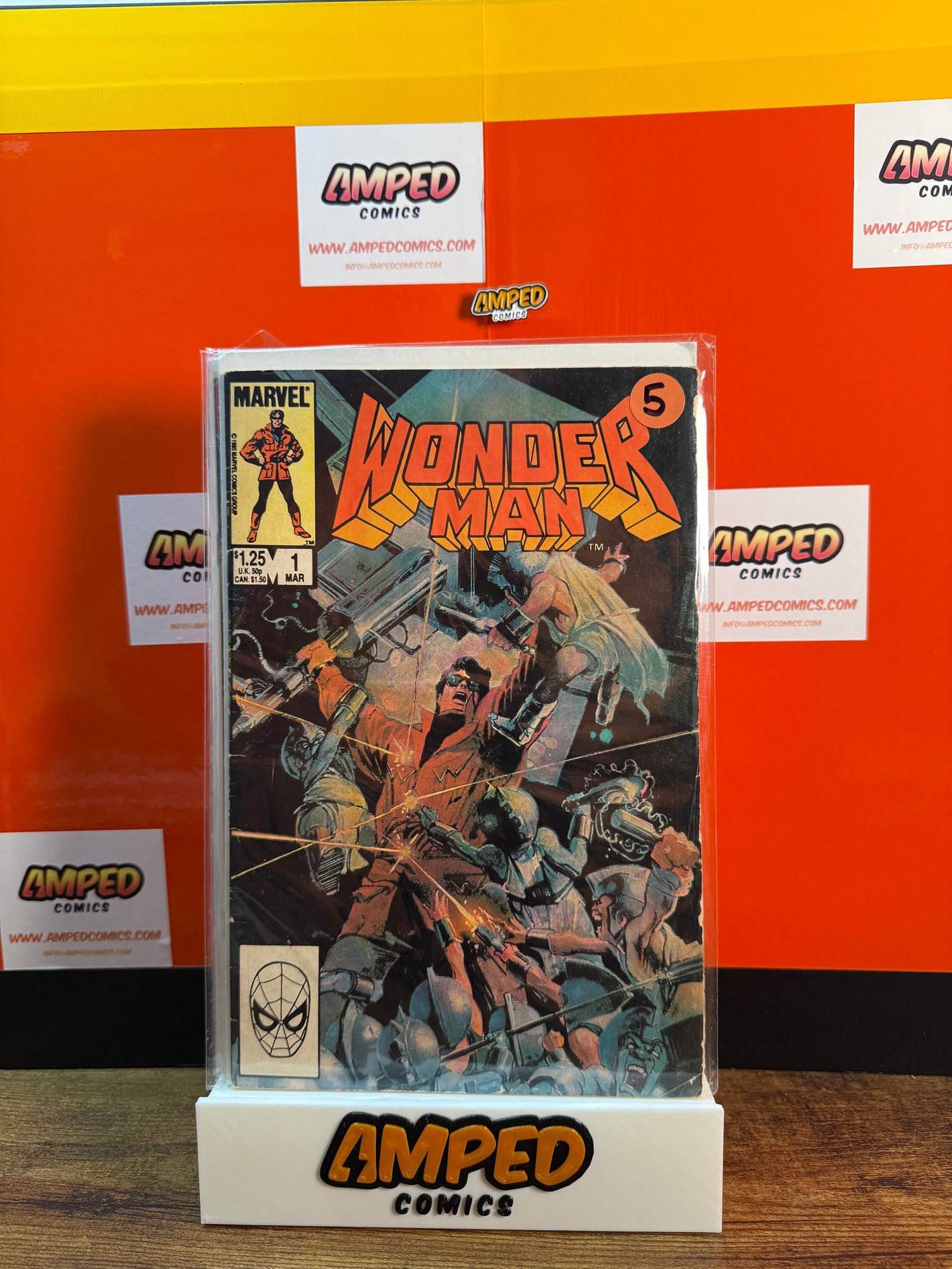 Wonder Man 1 Marvel Comics March 1986