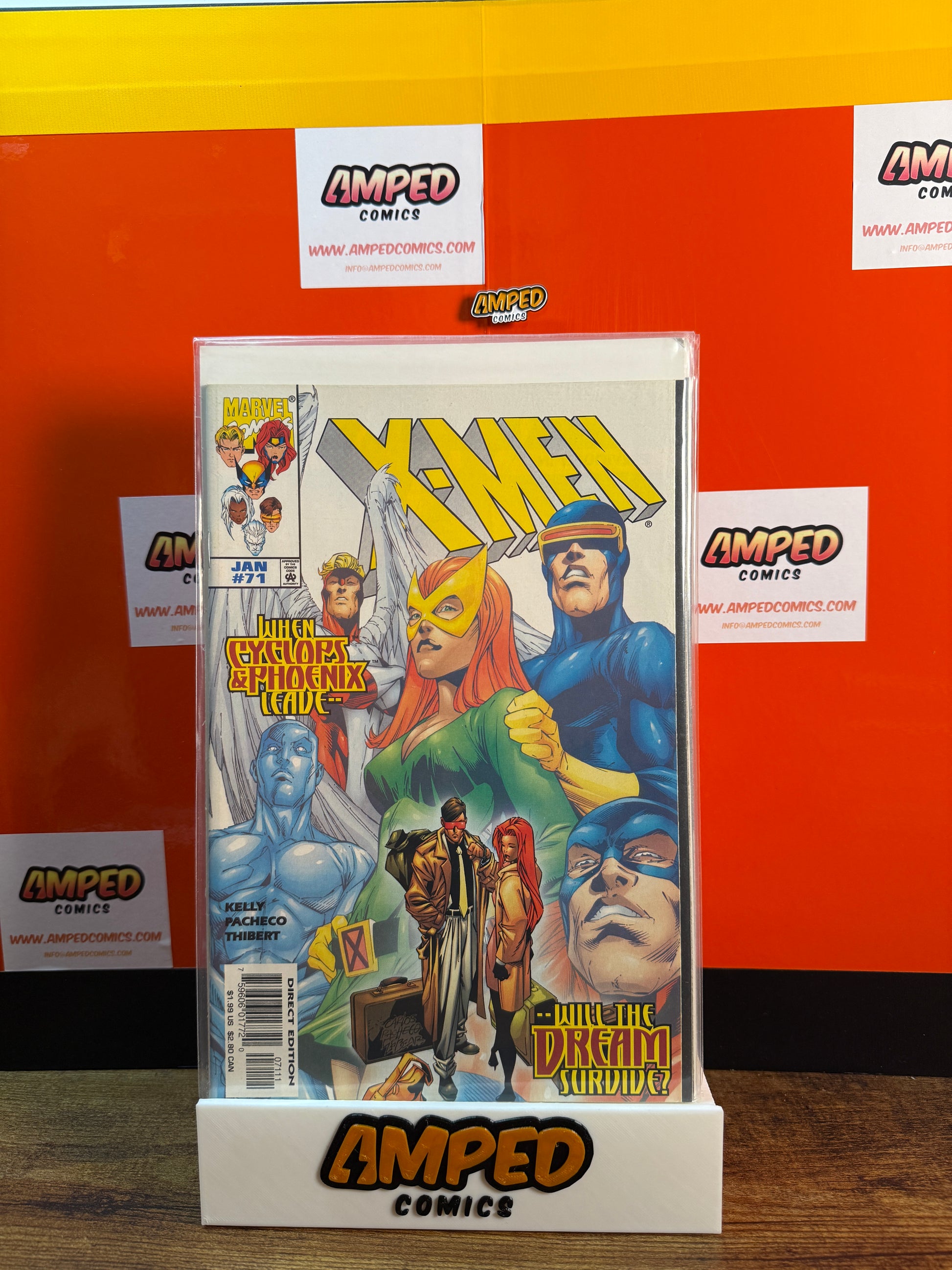 X-Men 71 Marvel Comics Jan 1998 Cyclops Phoenix Leave