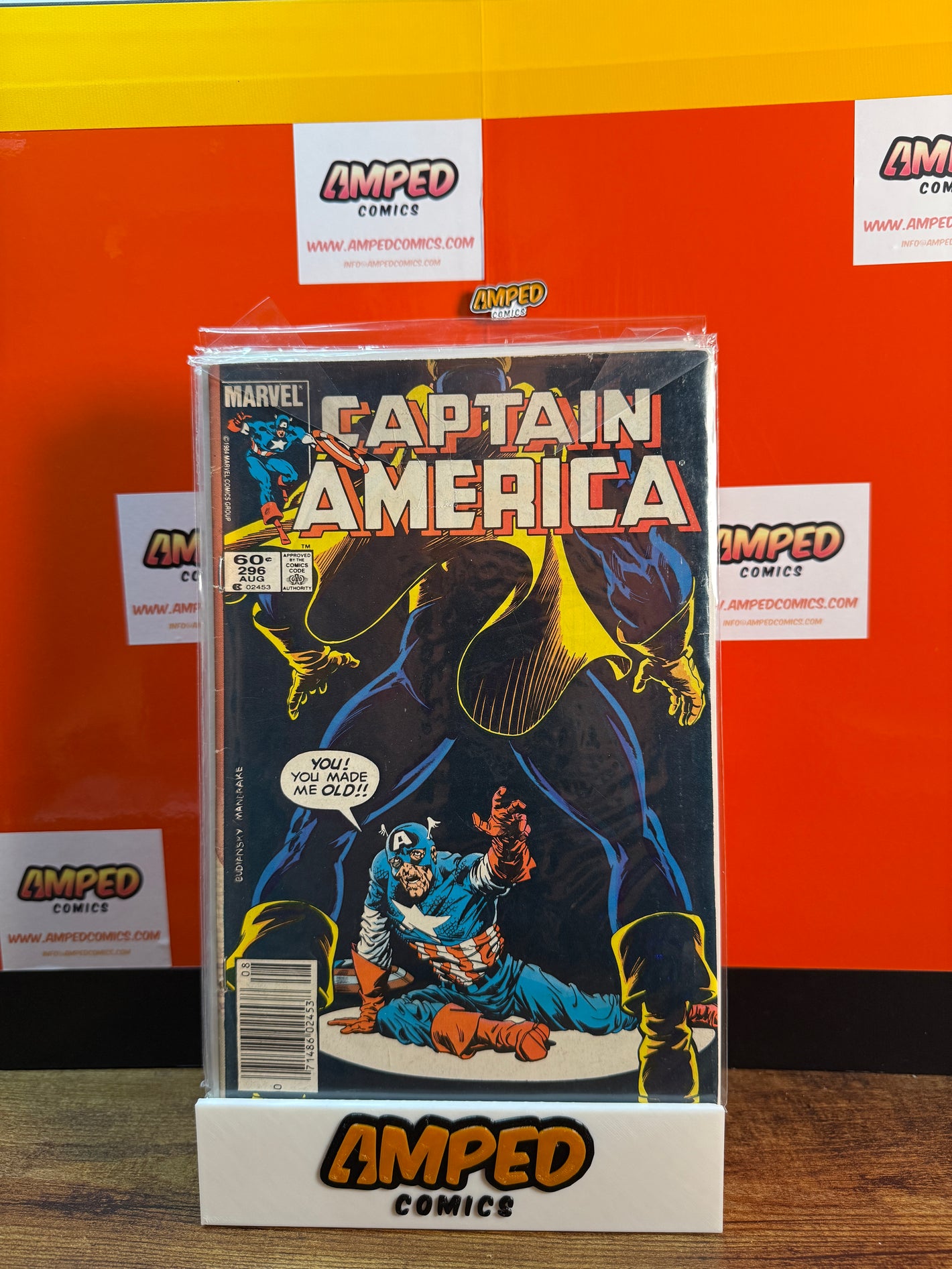 Captain America 296 Marvel Comics 1984