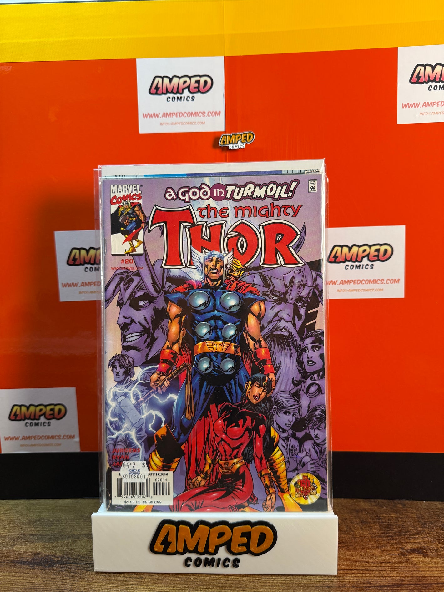 The Mighty Thor 20 Marvel Comics 1996 A God in Turmoil